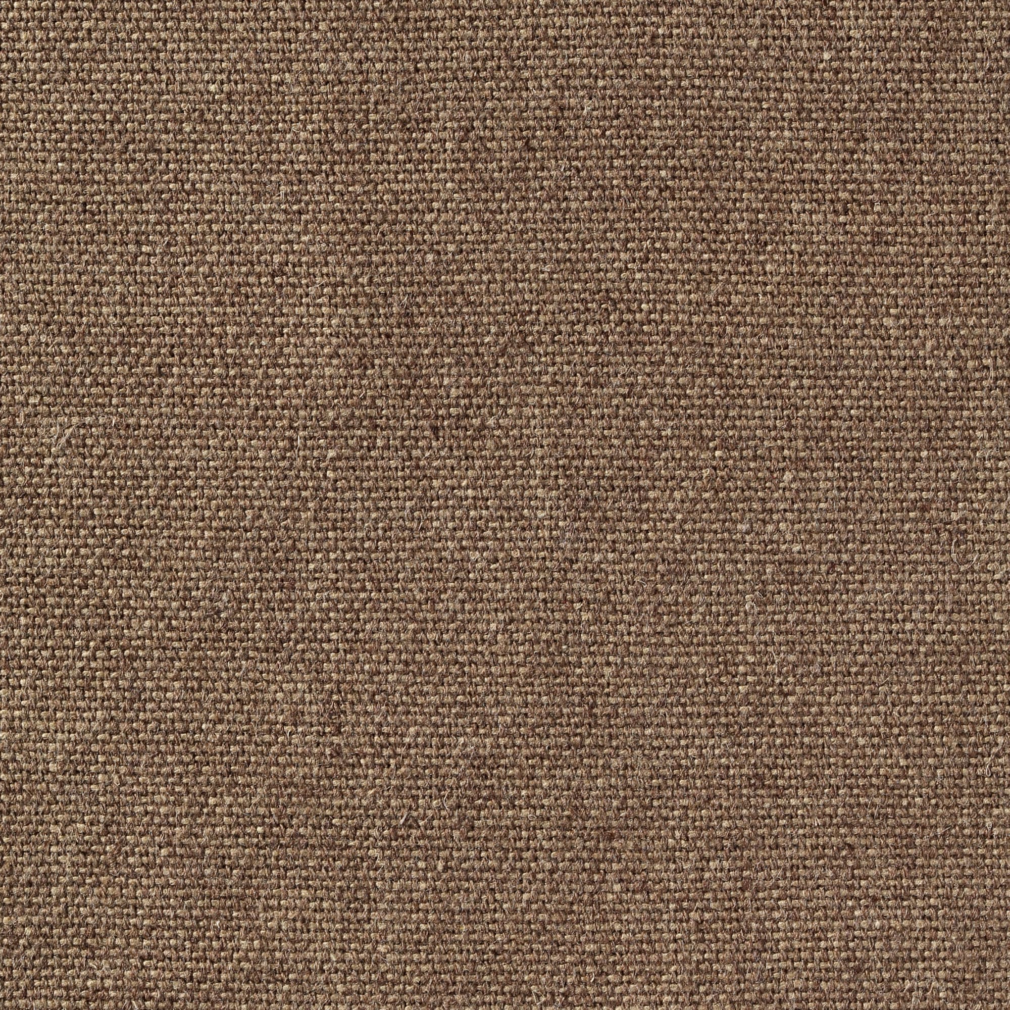 【カバー】麻綿平織ソファ本体・２．５シーター・フェザー・ポケットコイル用カバー／ブラウン