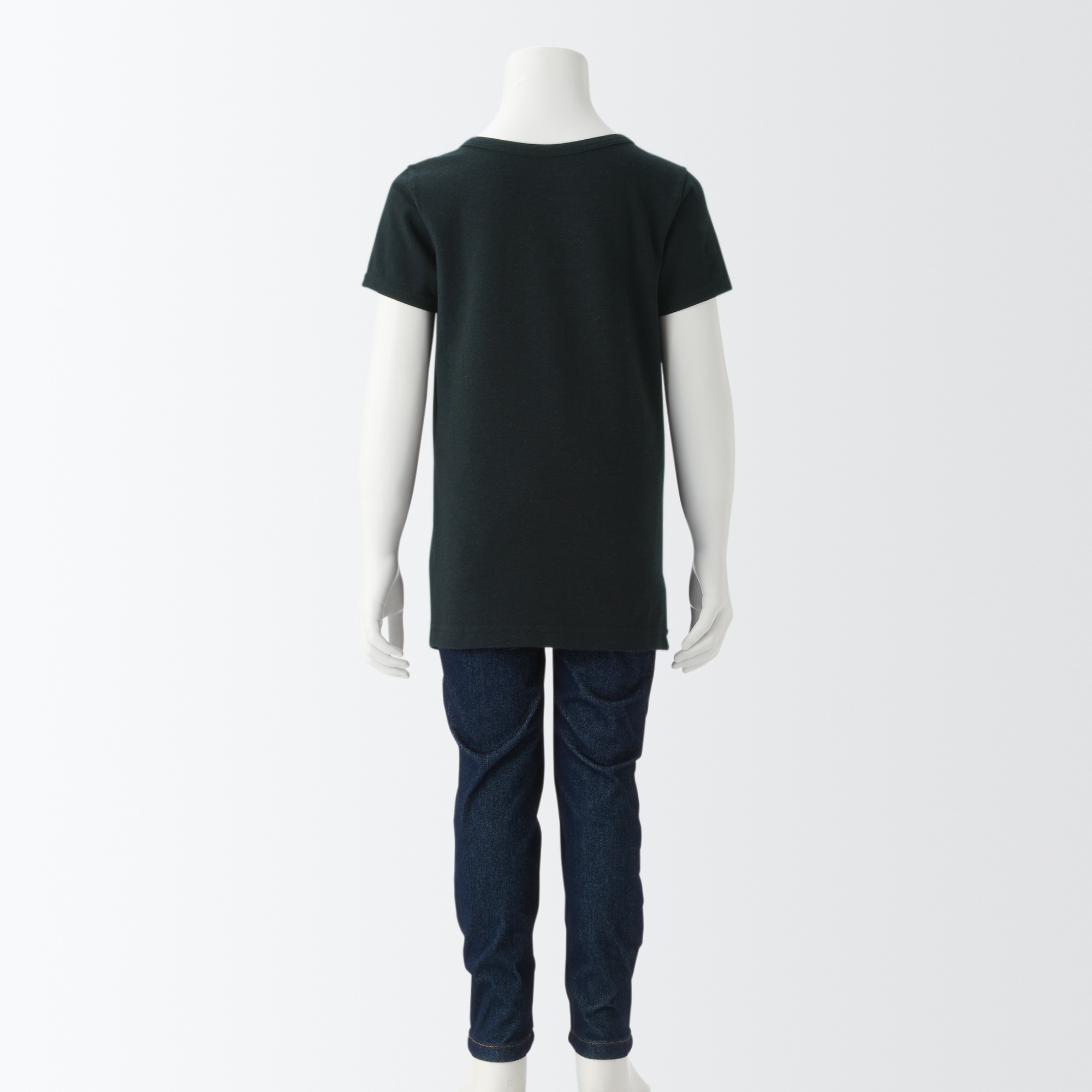 あったか綿　クルーネック半袖Ｔシャツ（キッズ）