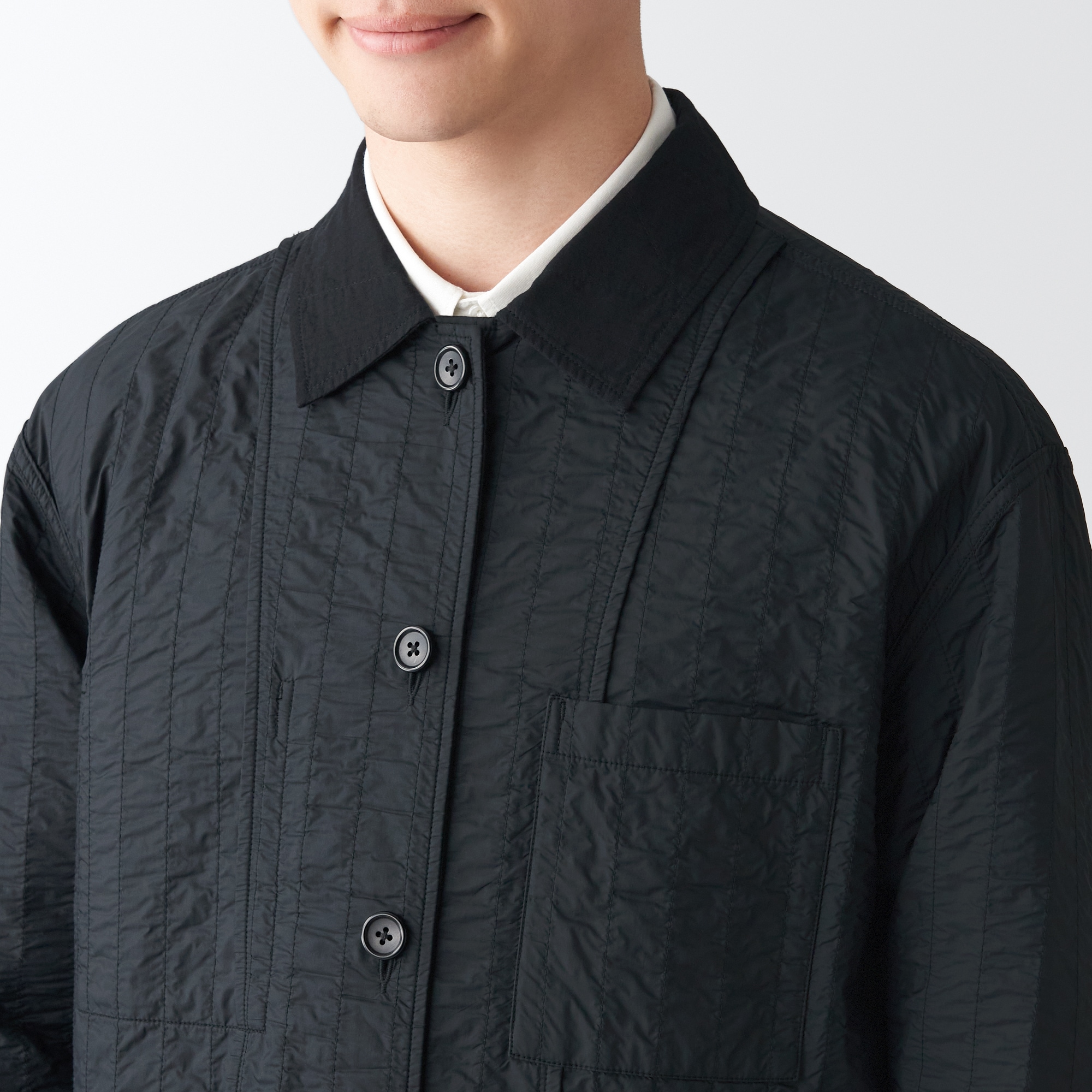 リバーシブルキルトジャケット（紳士）