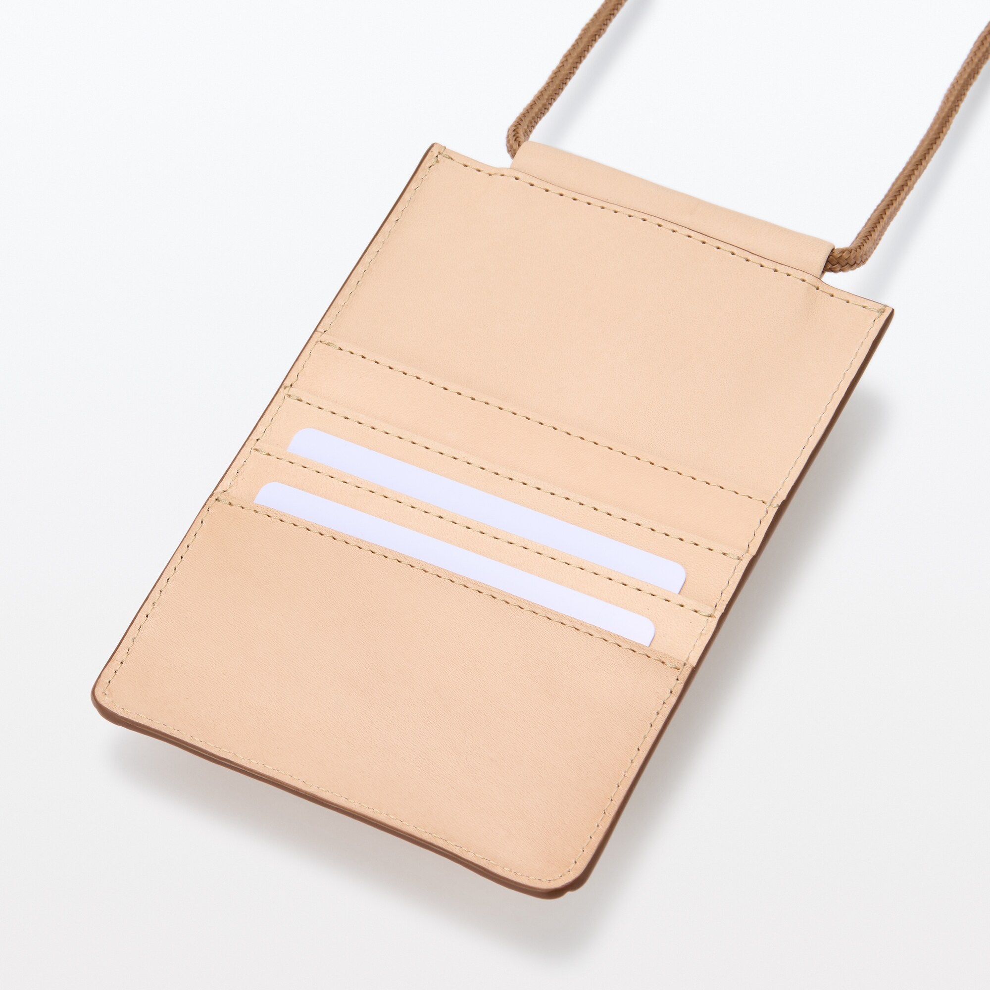 イタリア産ヌメ革　ミニサコッシュ