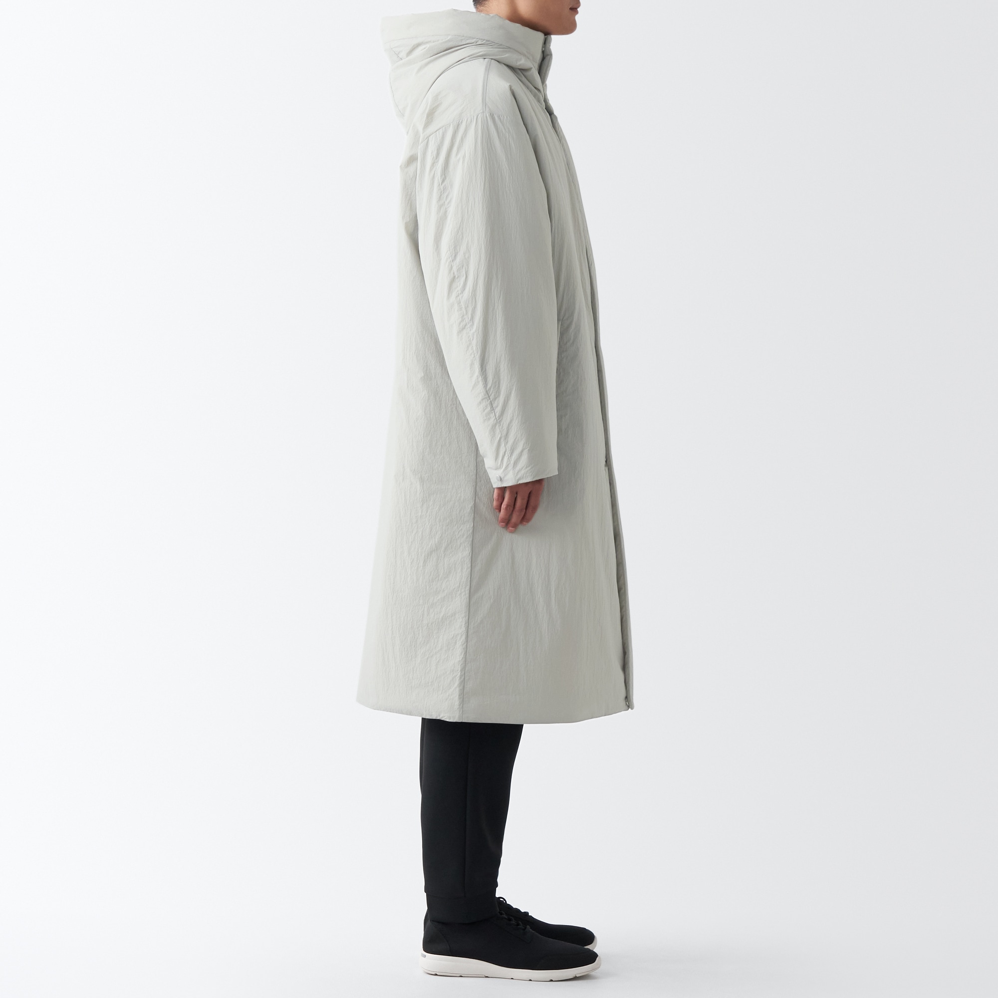 防風撥水中わたベンチコート