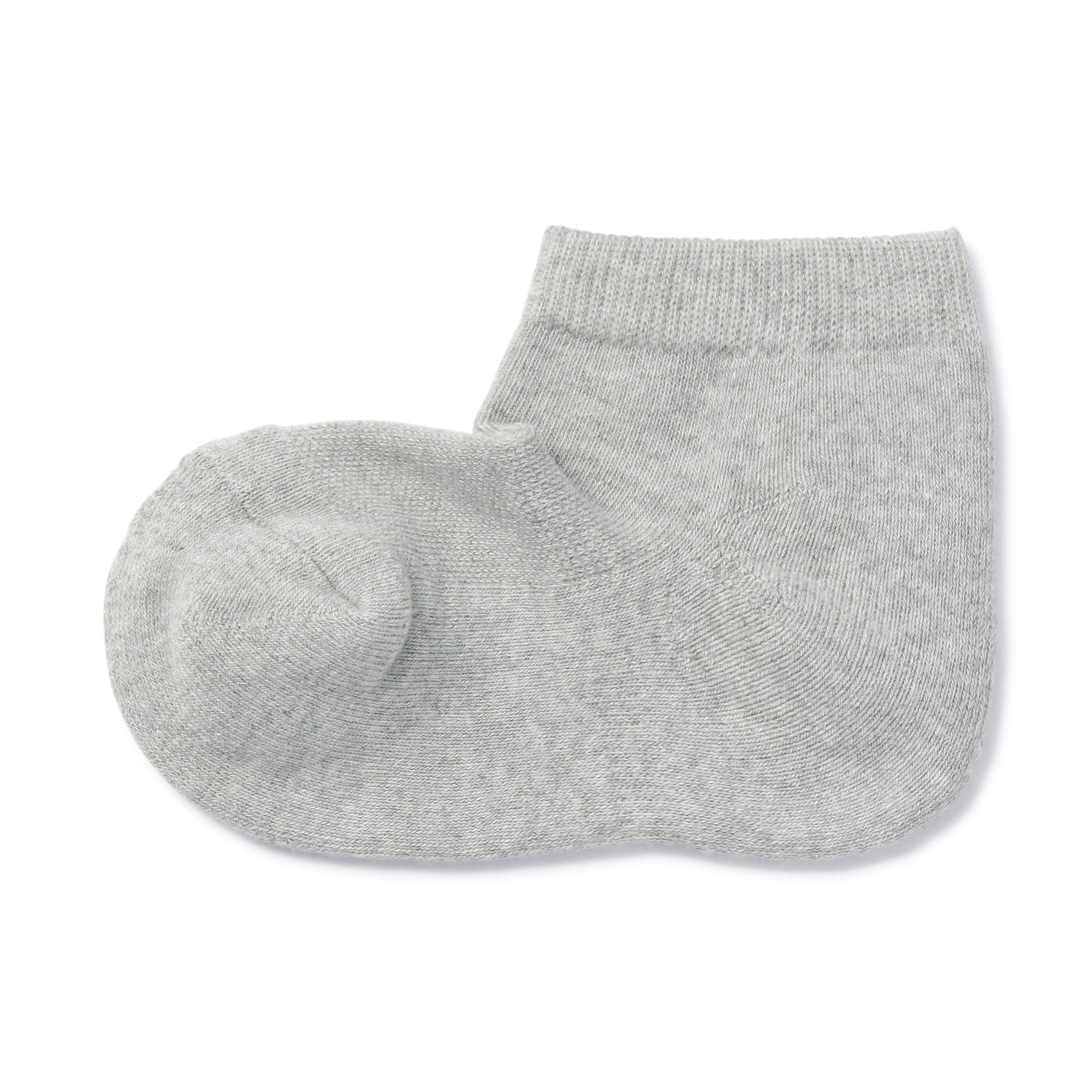 キッズ　足なり直角　パイル編み　厚手スニーカーイン（数量限定）