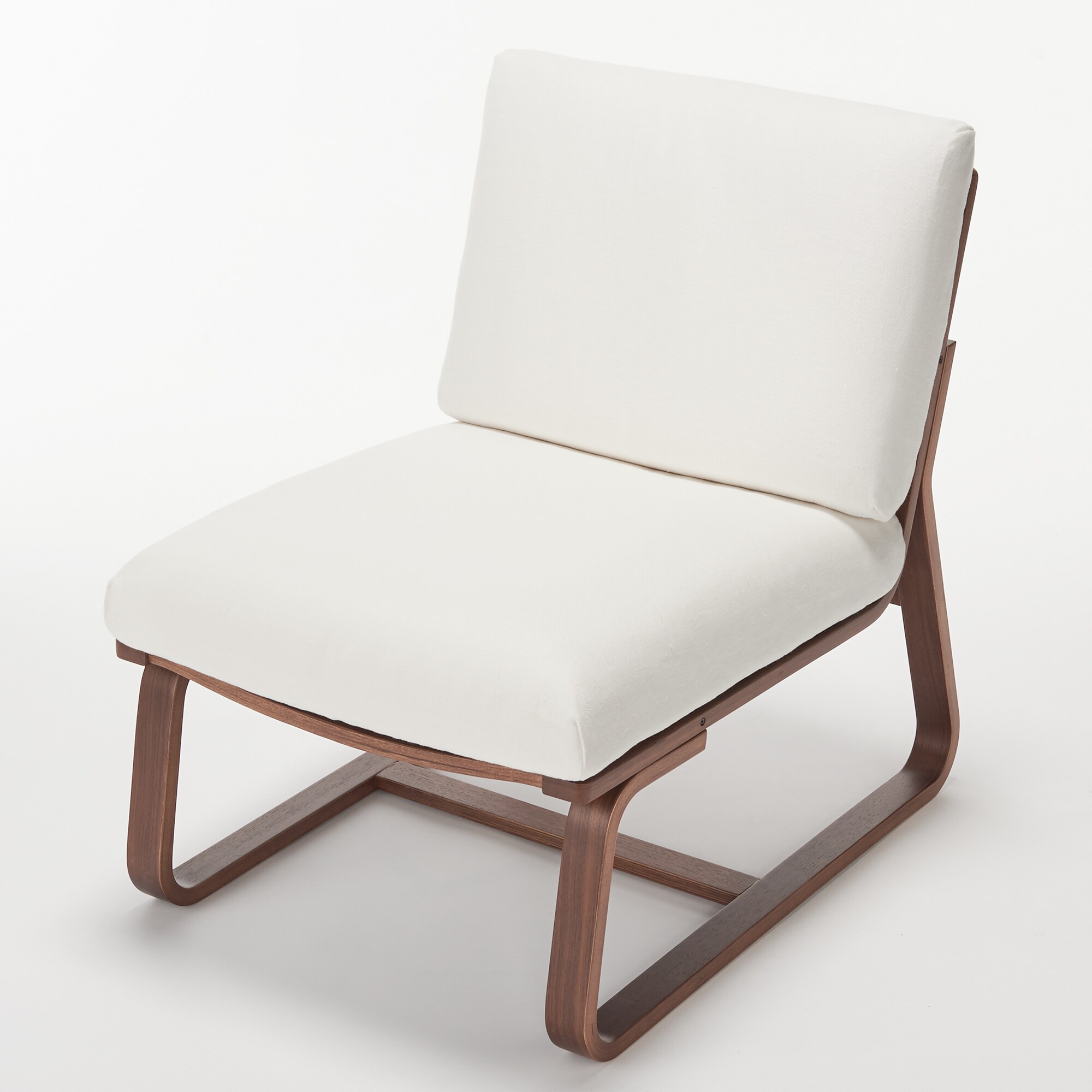 【旧仕様】リビングでもダイニングでもつかえるソファチェア（モールドクッション仕様）・ＷＮ材