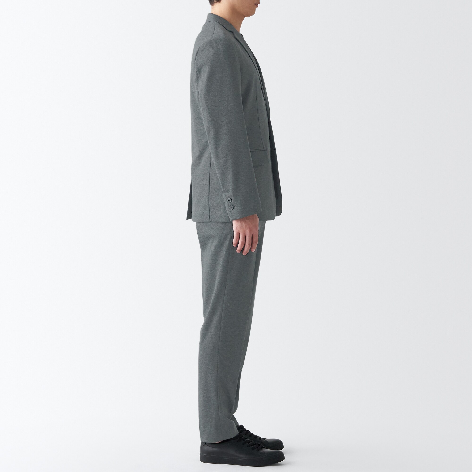 【セットアップ可能】ストレッチジャージージャケット