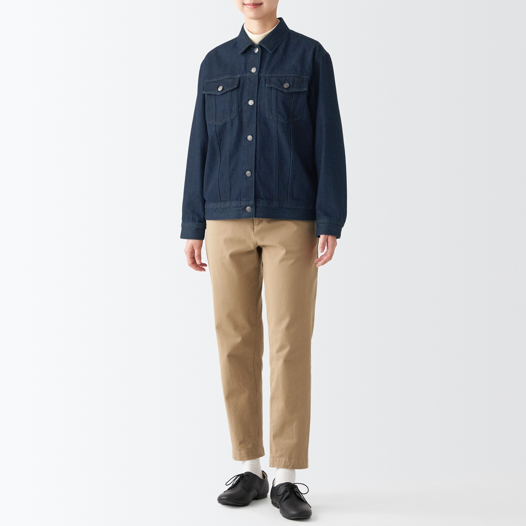 洗いざらしデニムジャケット