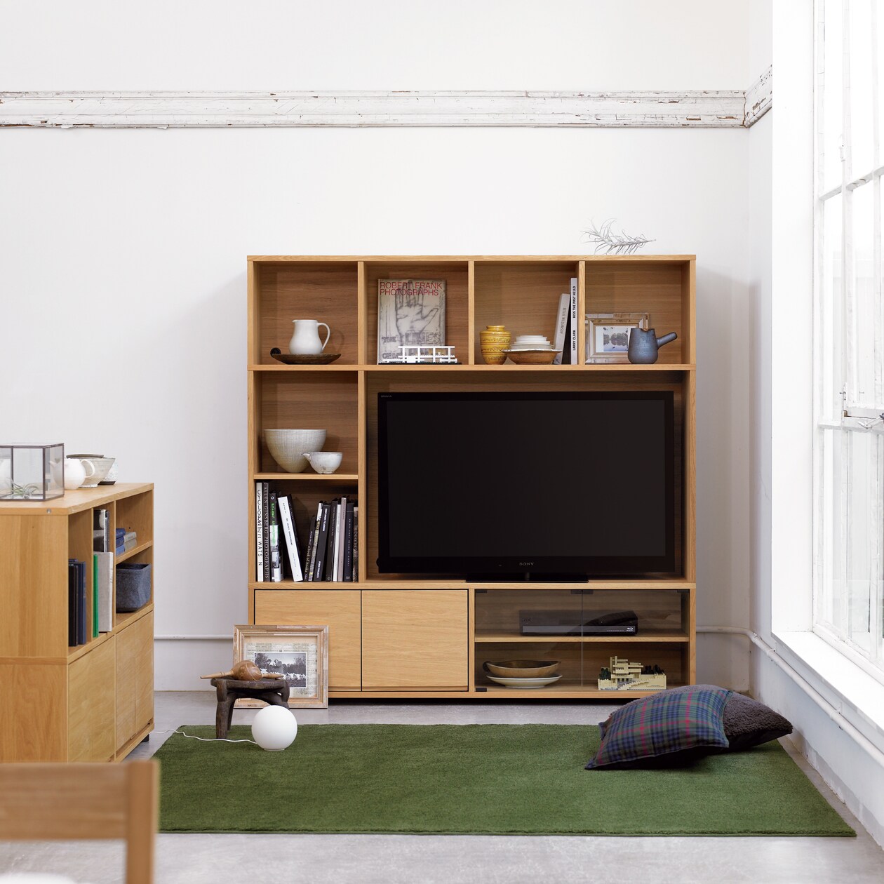 スタッキングキャビネット・Ｃセット／オーク材