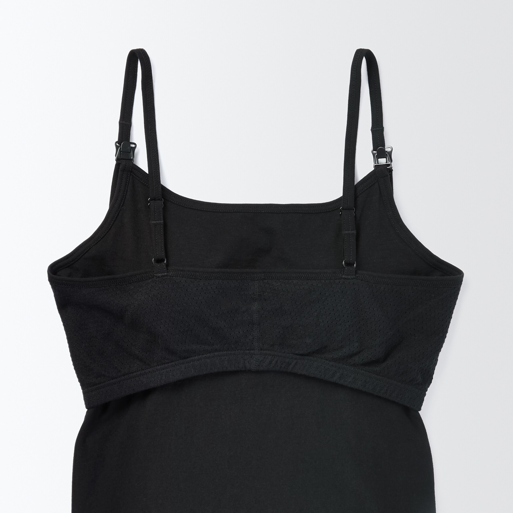 シルク混　授乳に便利なカップ入りキャミソール（マタニティ）