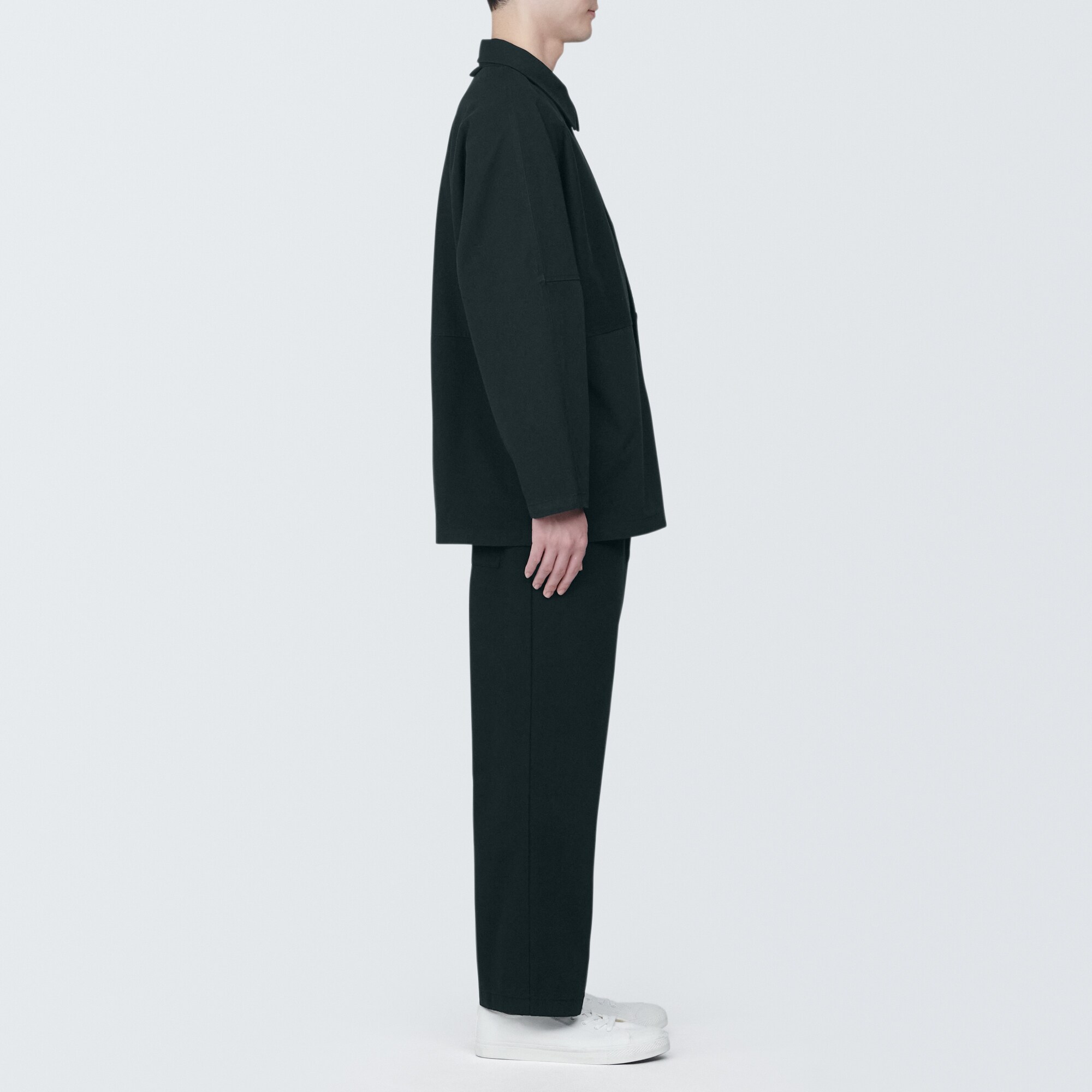 燃えにくい素材を使ったジャケット