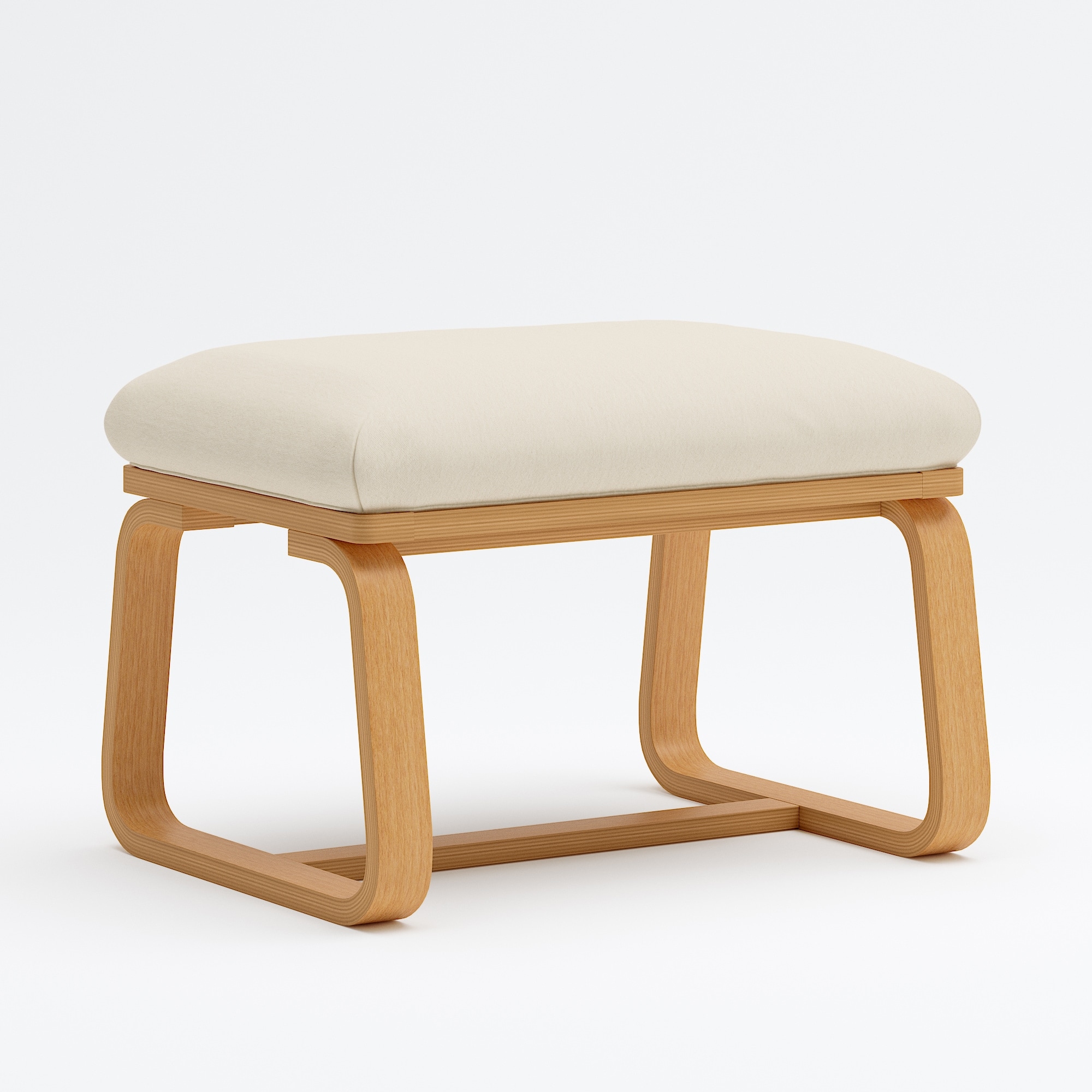 【カバー】リビングでもダイニングでもつかえる　洗いざらしの綿帆布　ベンチ・２用カバー