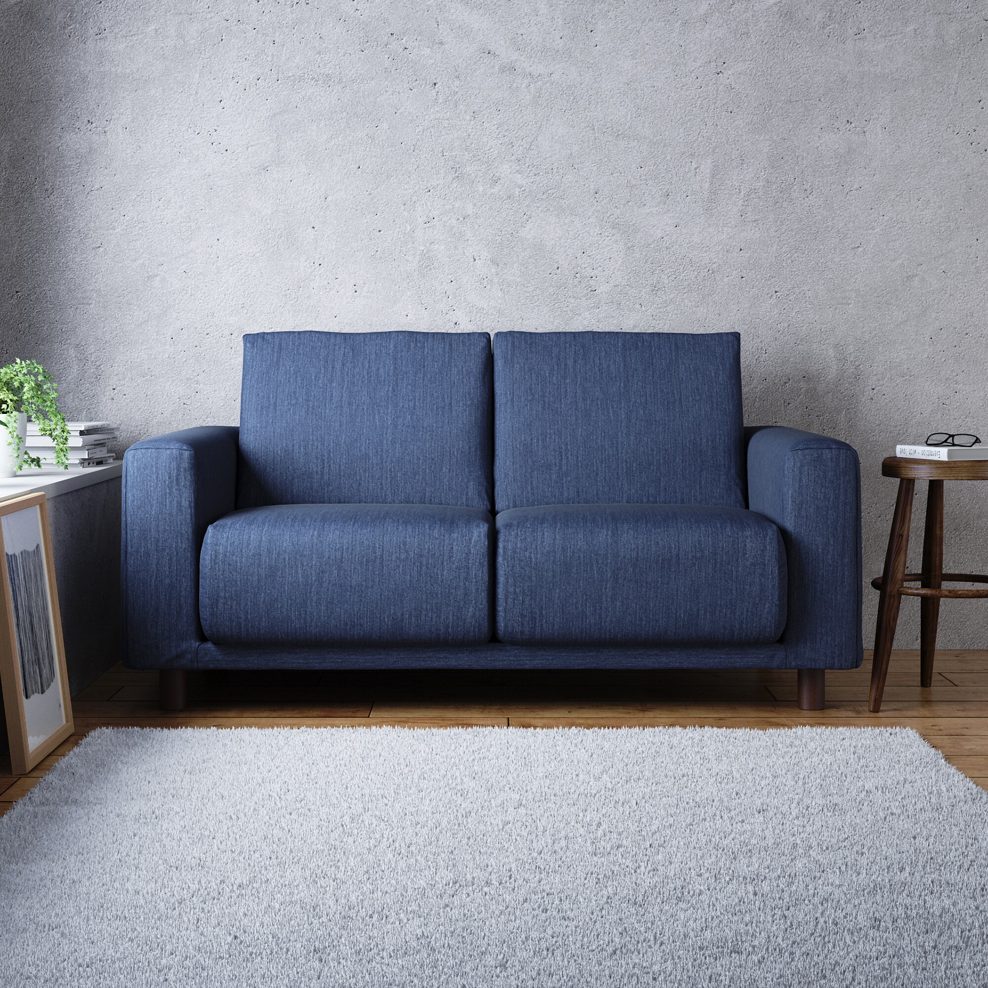 木製脚・１０ｃｍ／ブラウン（Ｍ８）