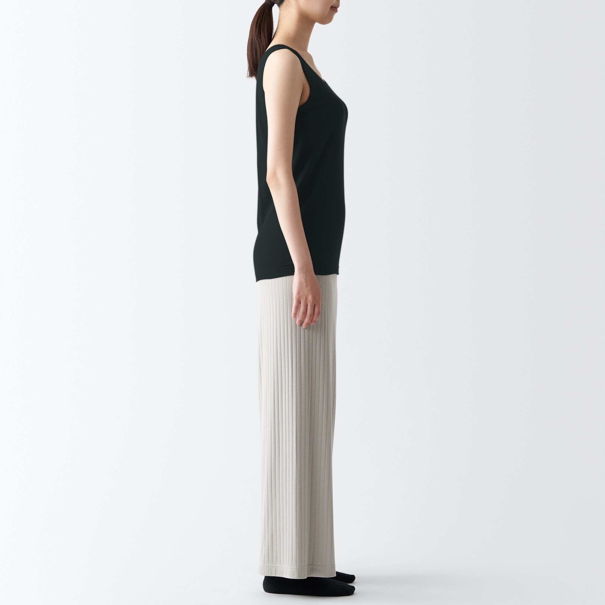 あったか綿　ブラタンクトップ