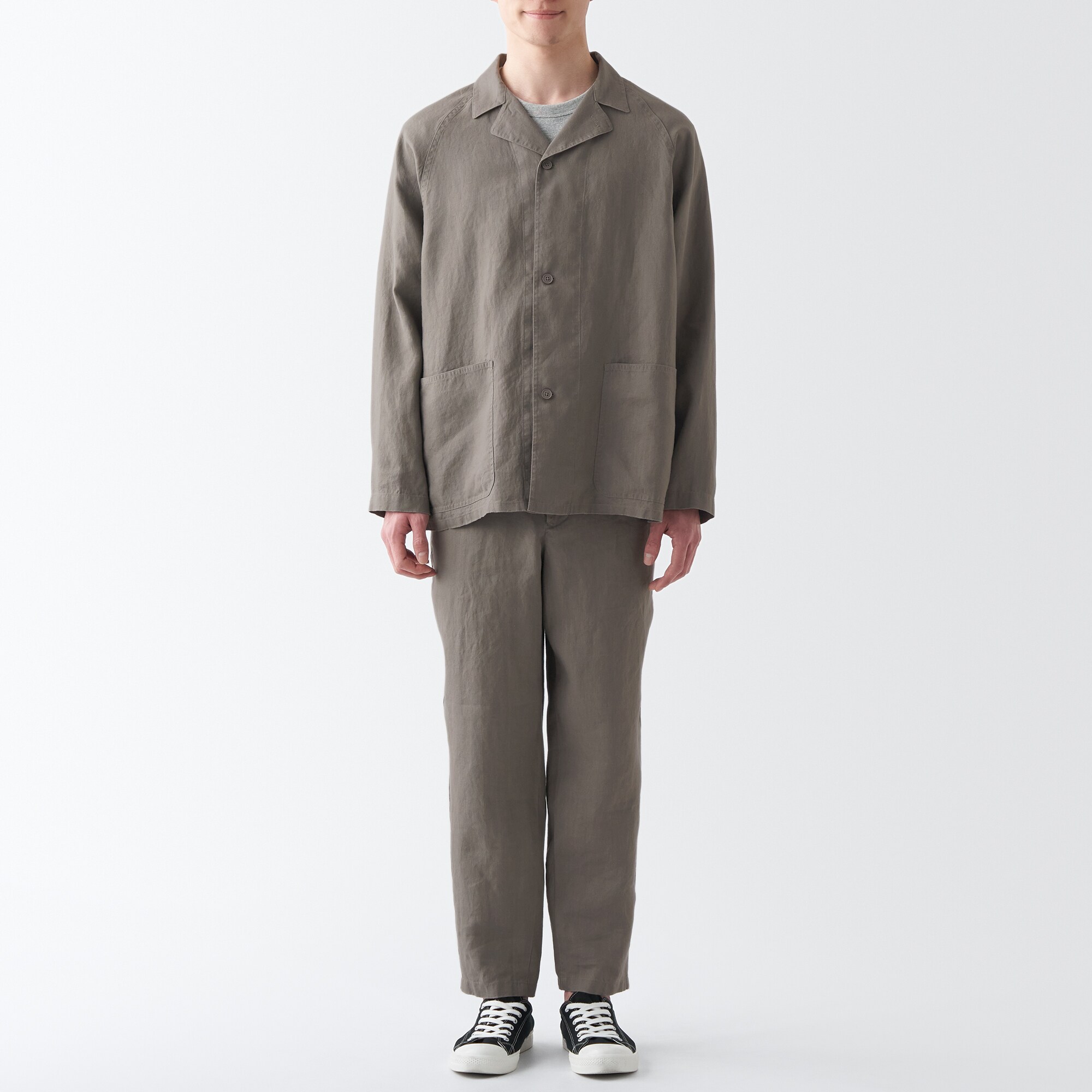 ヘンプシャツジャケット