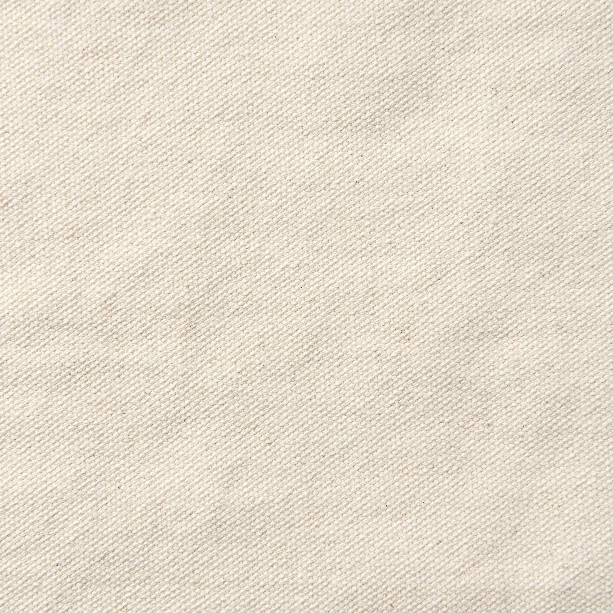 【カバー】洗いざらしの綿帆布ユニットソファオットマン・大・幅７７ｃｍ用カバー／生成