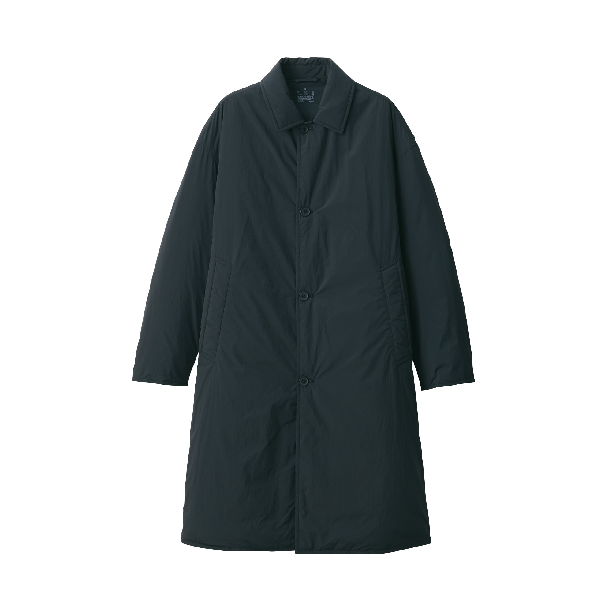 軽量ダウンステンカラーコート（帯電防止裏地）