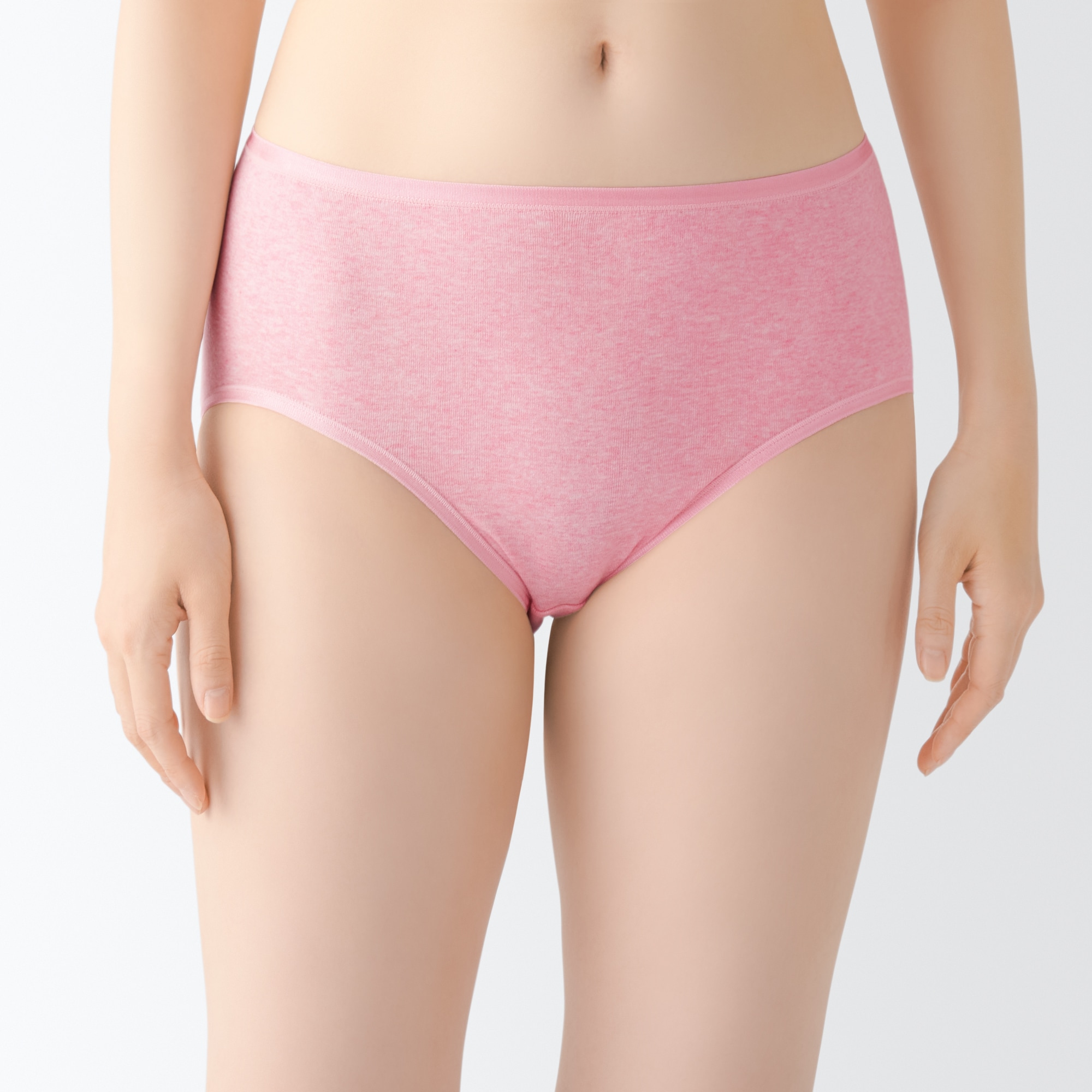 婦人　フライス編みハイライズショーツ