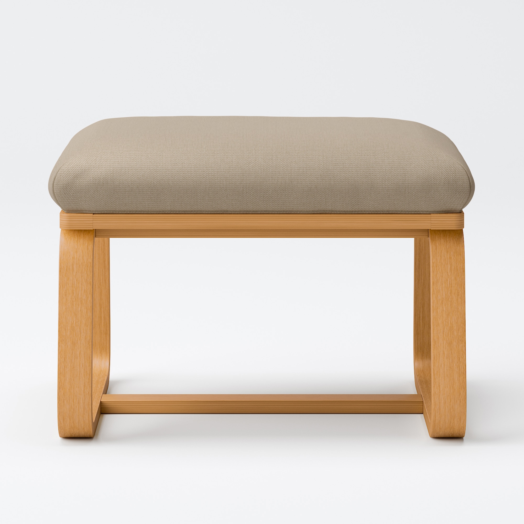 【カバー】綿麻バスケット織リビングでもダイニングでもつかえるベンチ・２用カバー