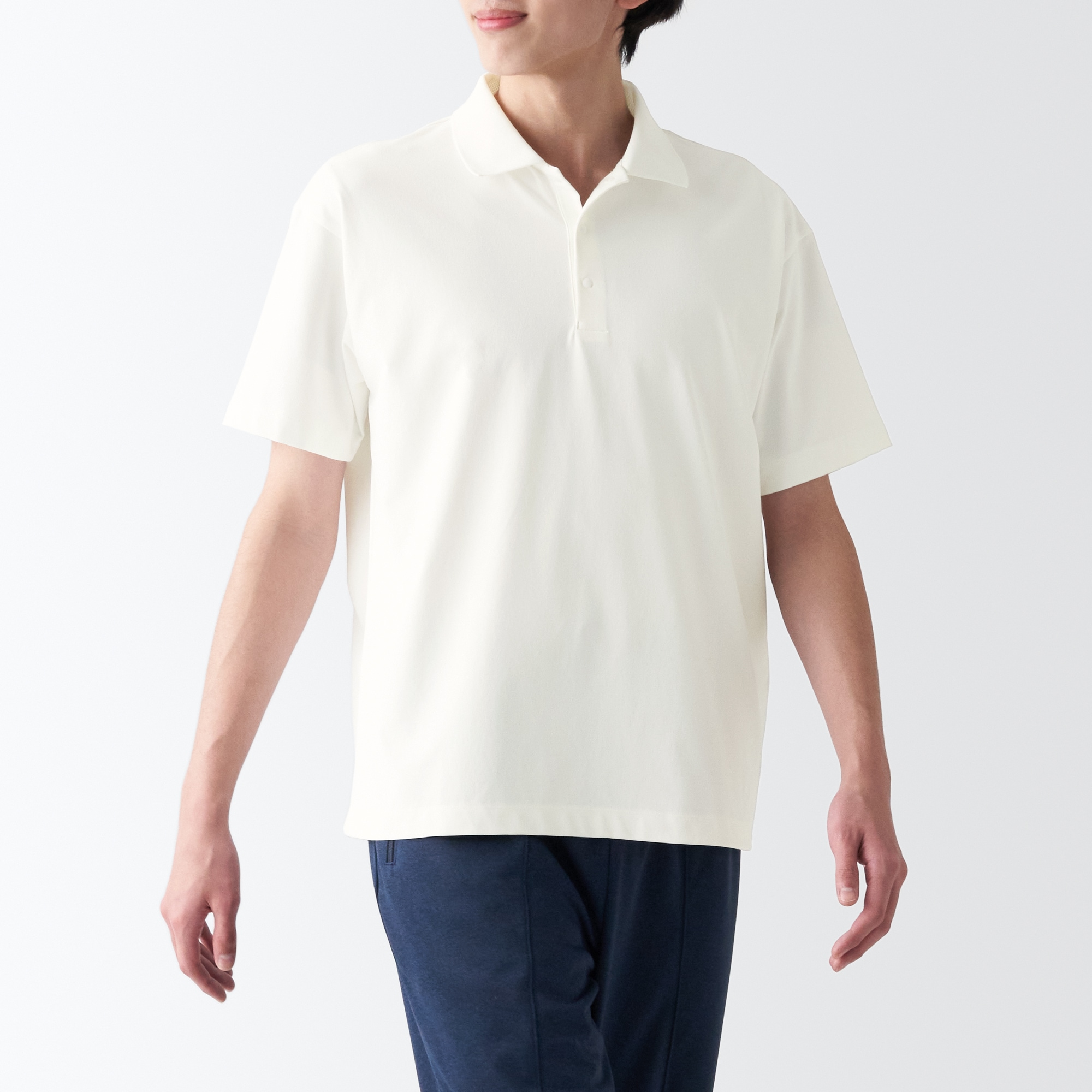 ＵＶカット乾きやすいポロシャツ