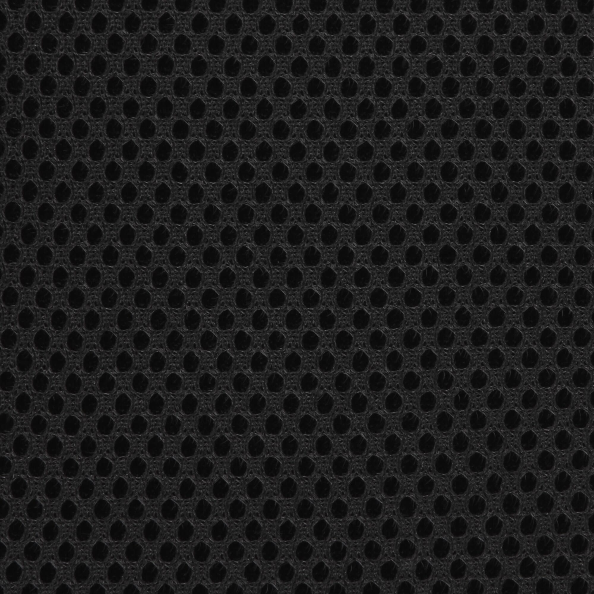 ポリエステルメッシュクッションケース　黒・縦型・約２１．５×１５ｃｍ