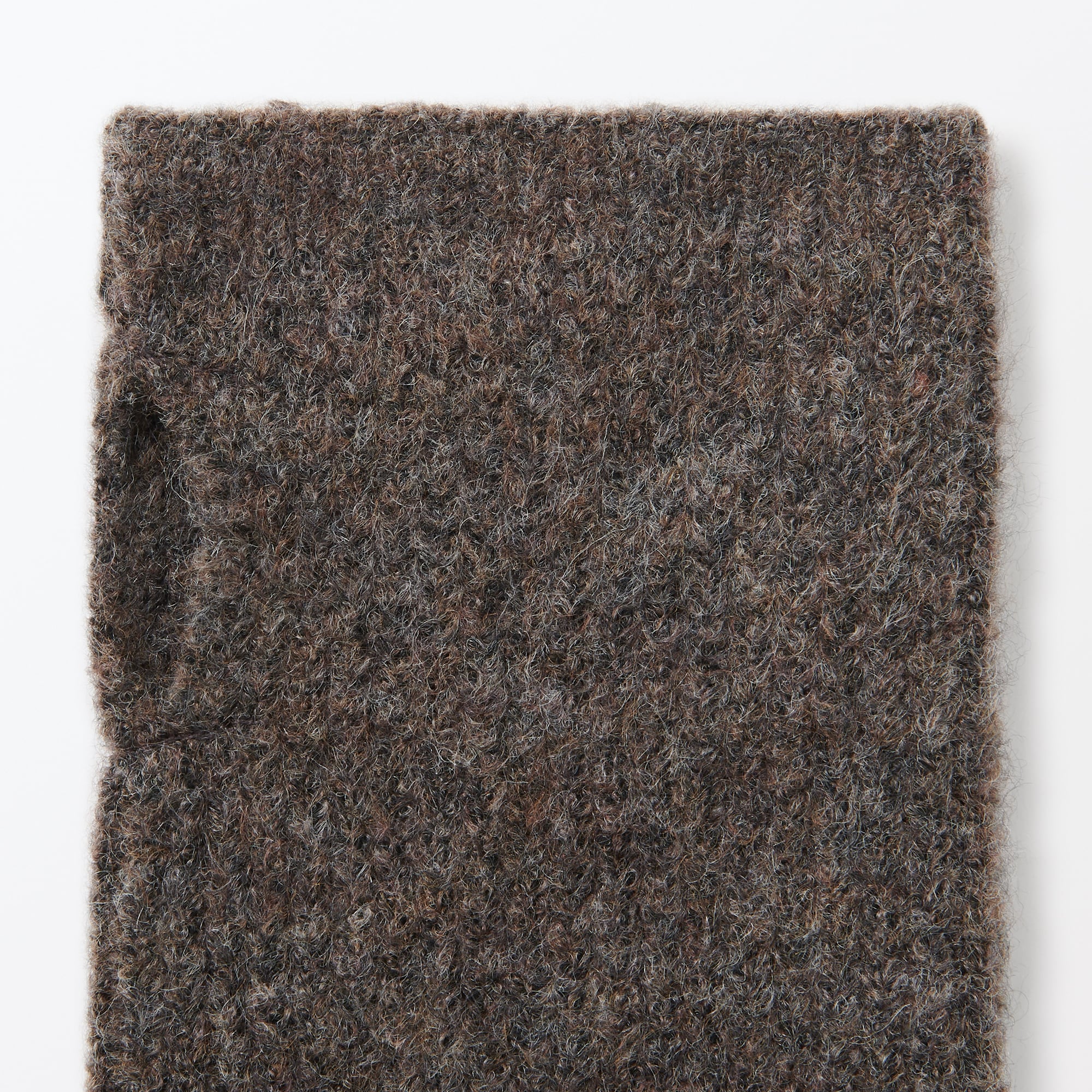 再生ポリエステル混　リブ編み　足にも使えるアームウォーマー