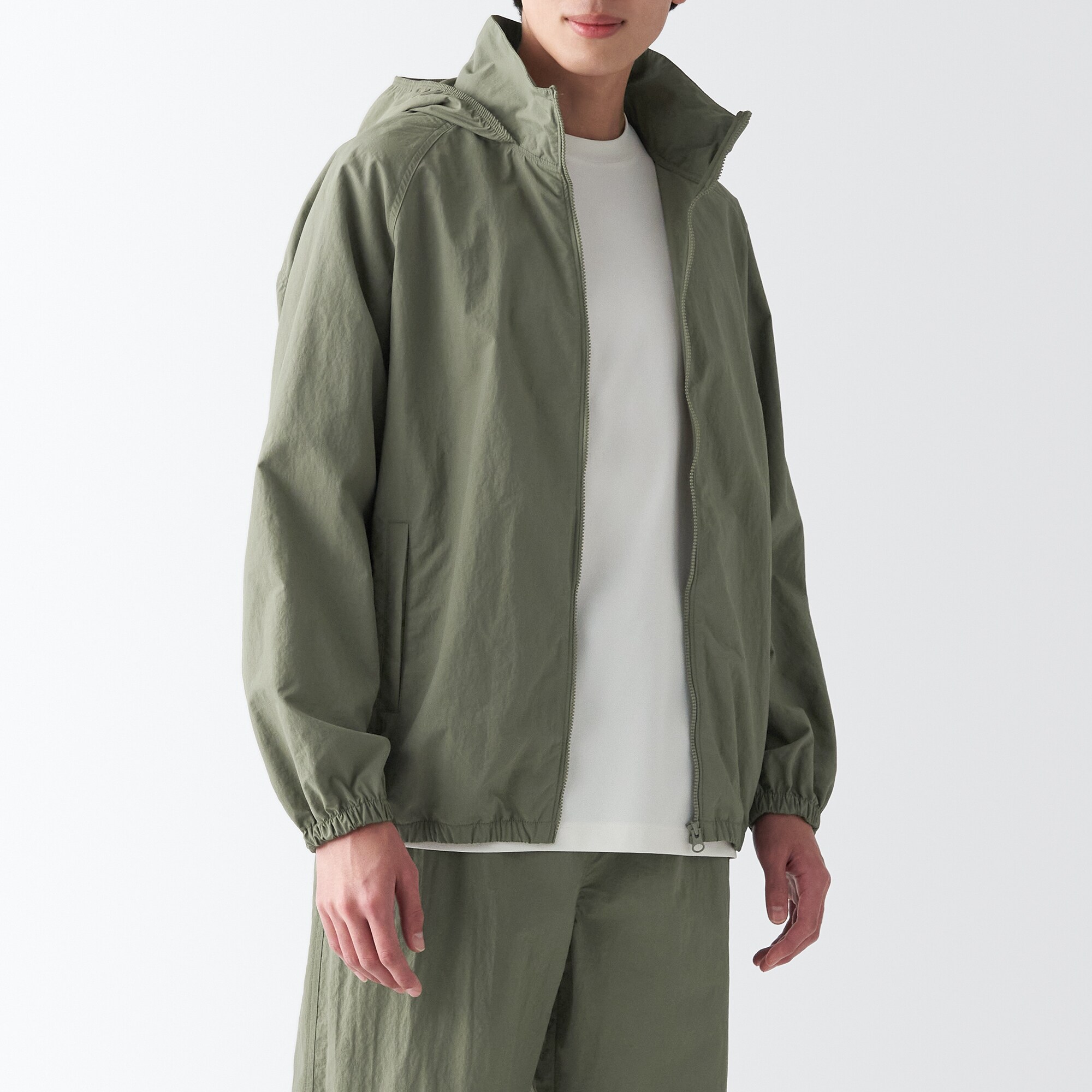 撥水ナイロンウィンドブレーカー