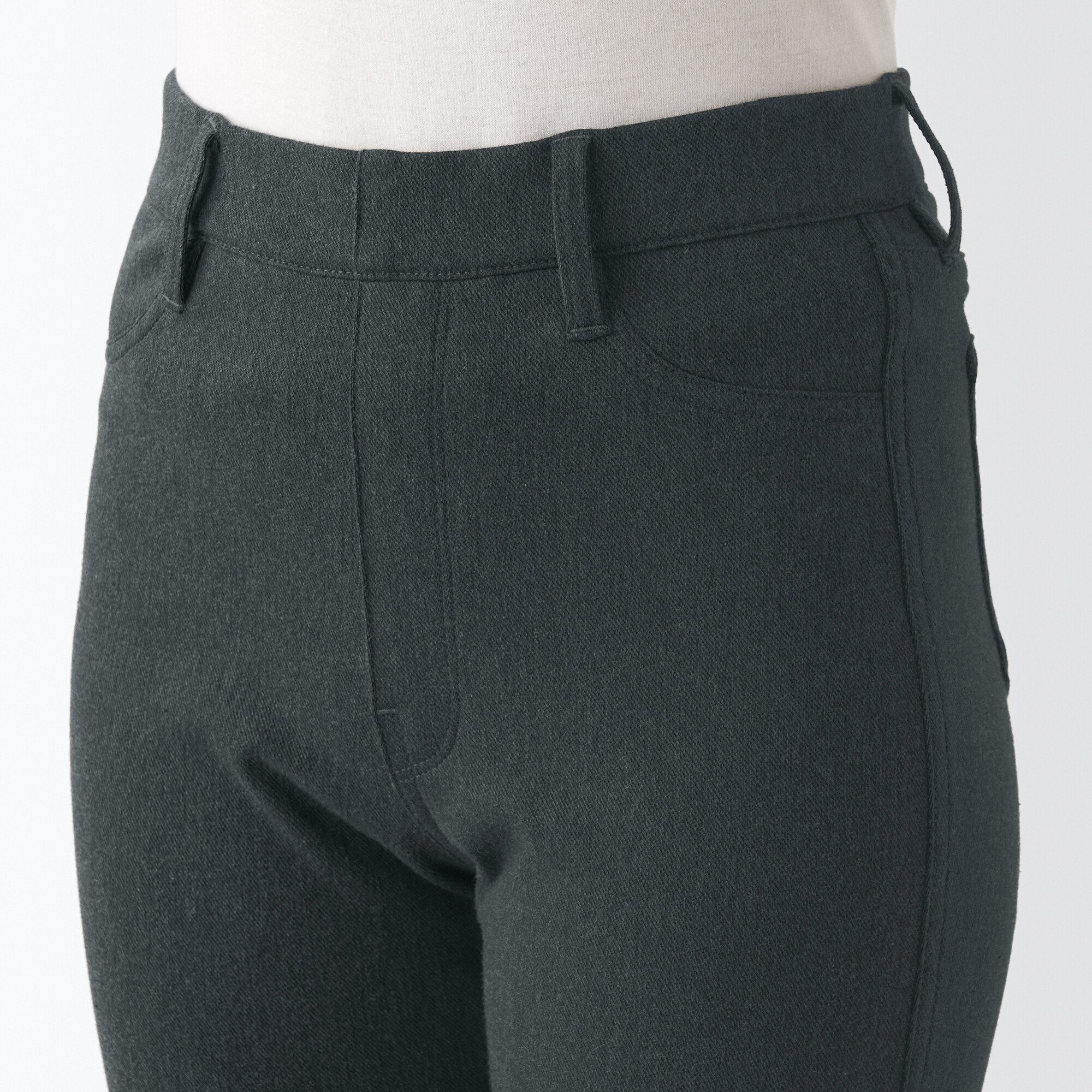 ストレッチ裏起毛レギンスパンツ