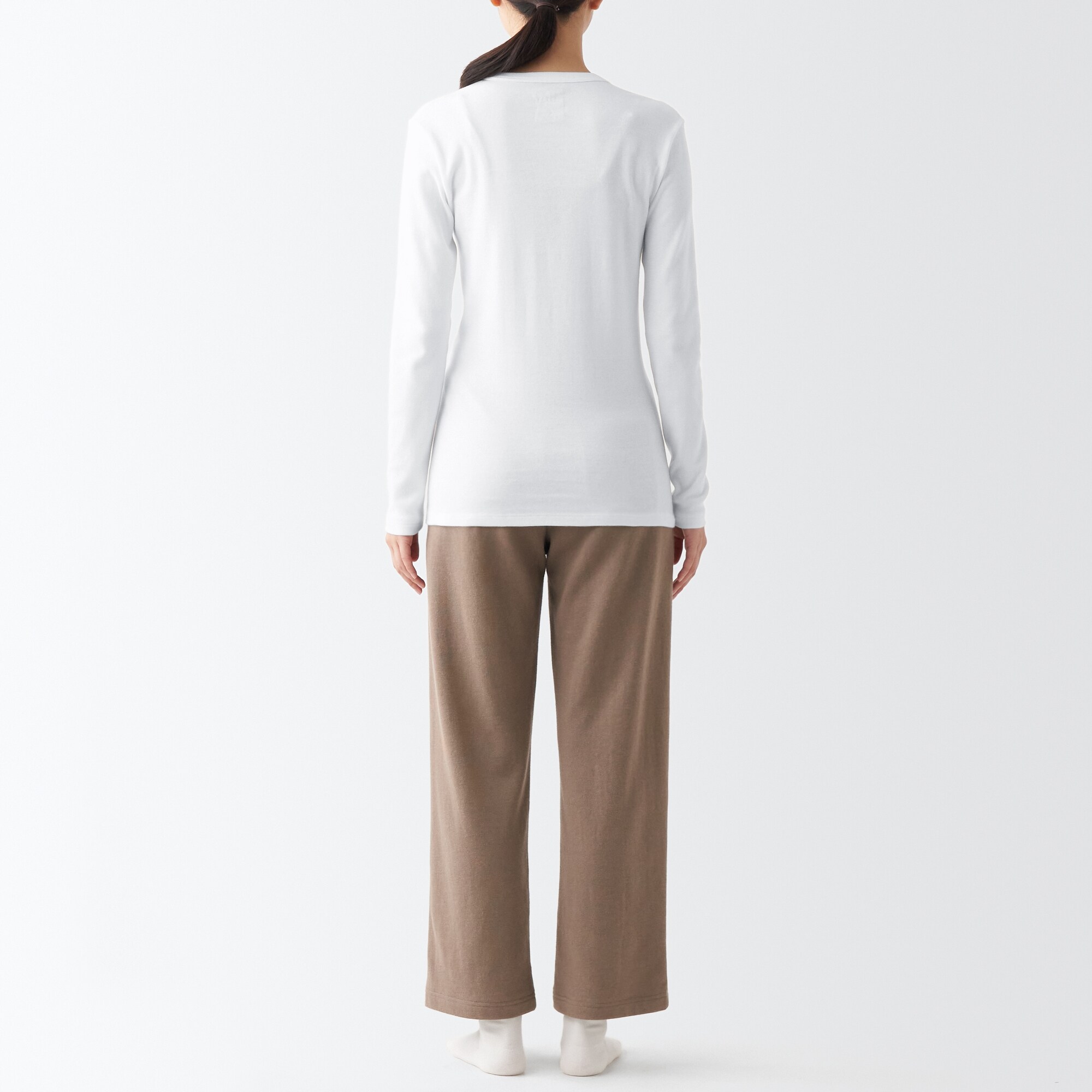 あったか綿　厚手　長袖Ｔシャツ