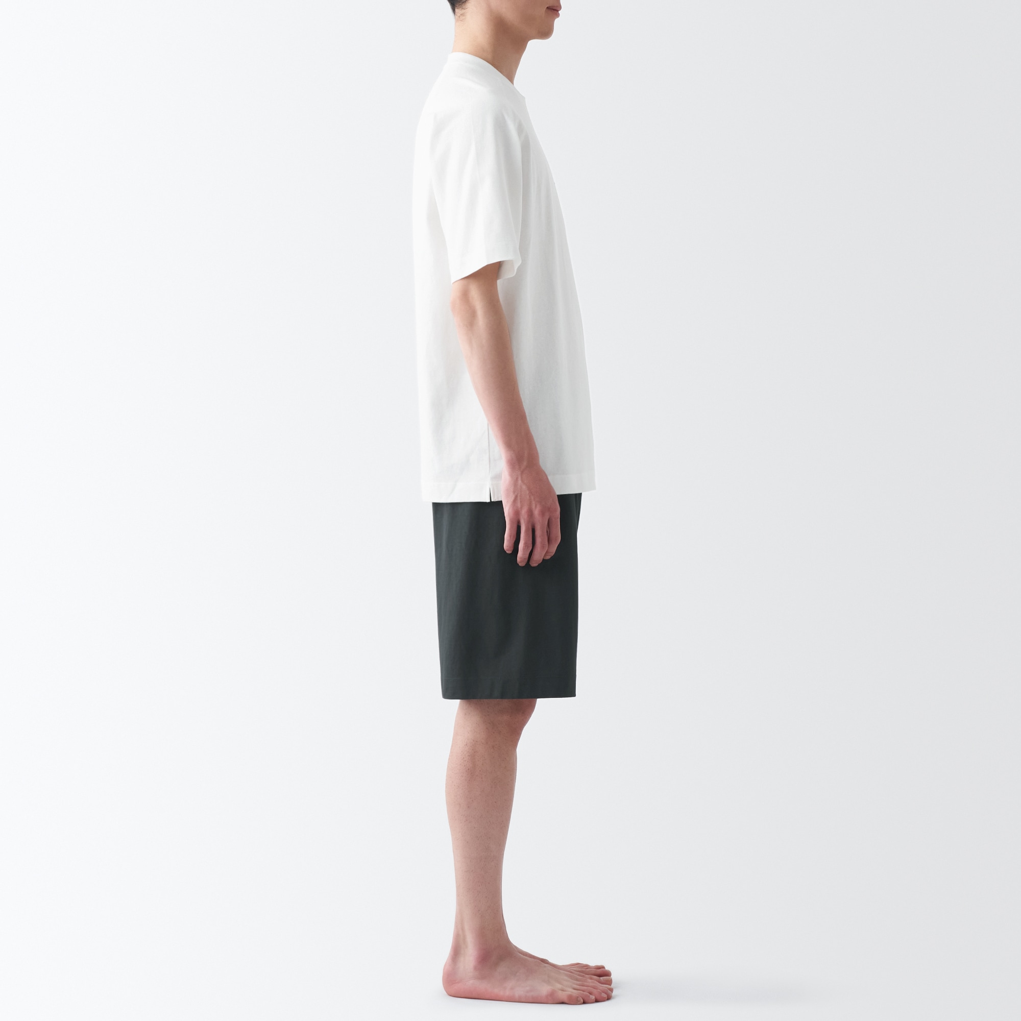 太番手天竺編み　半袖ルームウエアセット