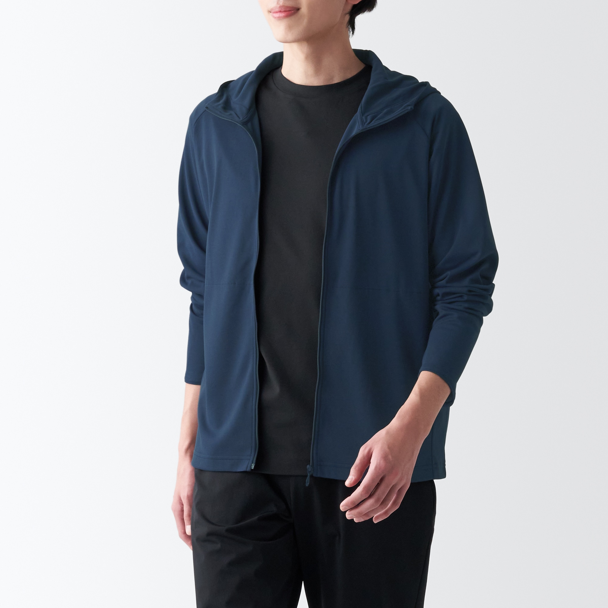 ＵＶカット乾きやすいジップパーカー