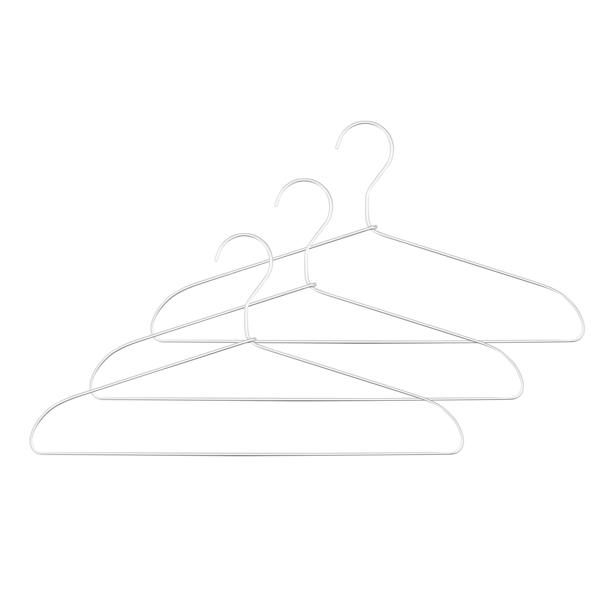 アルミ洗濯用ハンガー・３本組　約幅４１ｃｍ