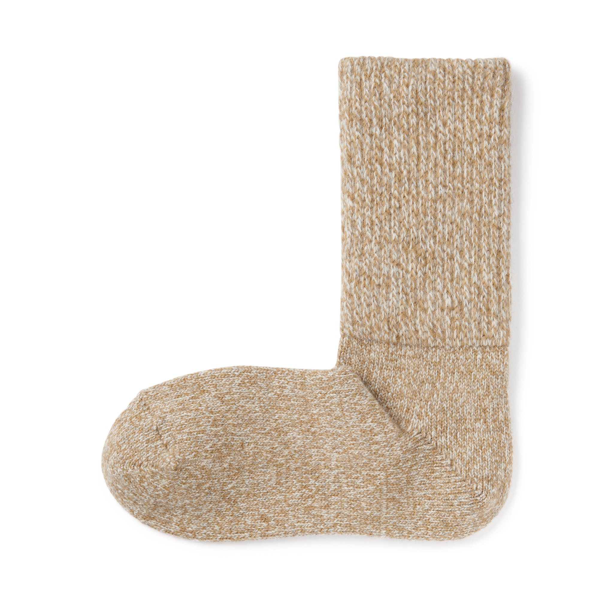 足なり直角　ウール混　重ねても履ける靴下（数量限定）