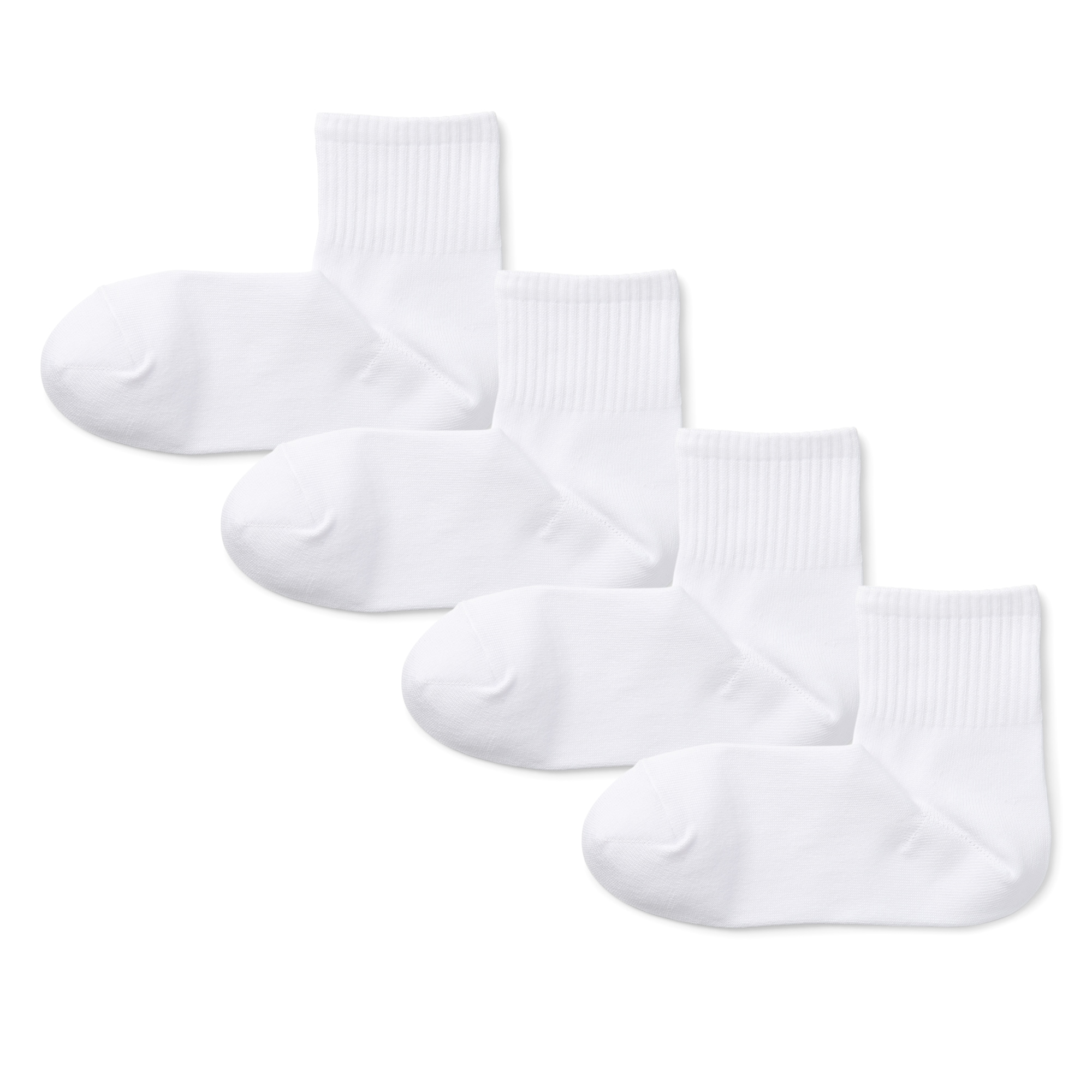 紳士　足なり直角　ショート丈靴下（４足組）