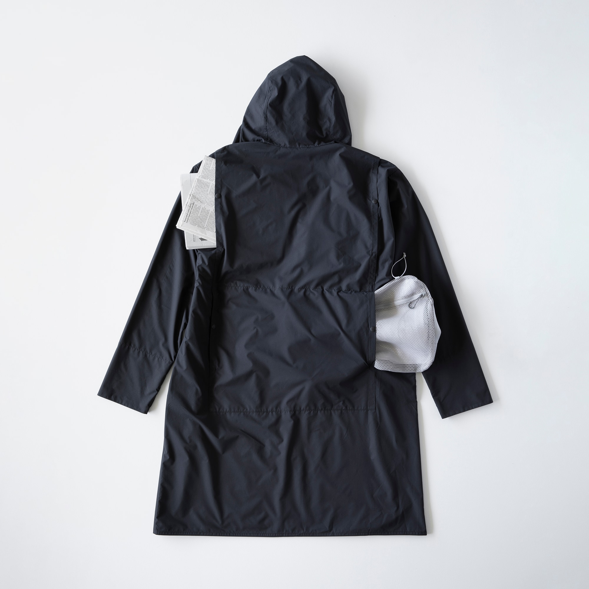 いつものもしも　着るバッグ１１ポケットコート