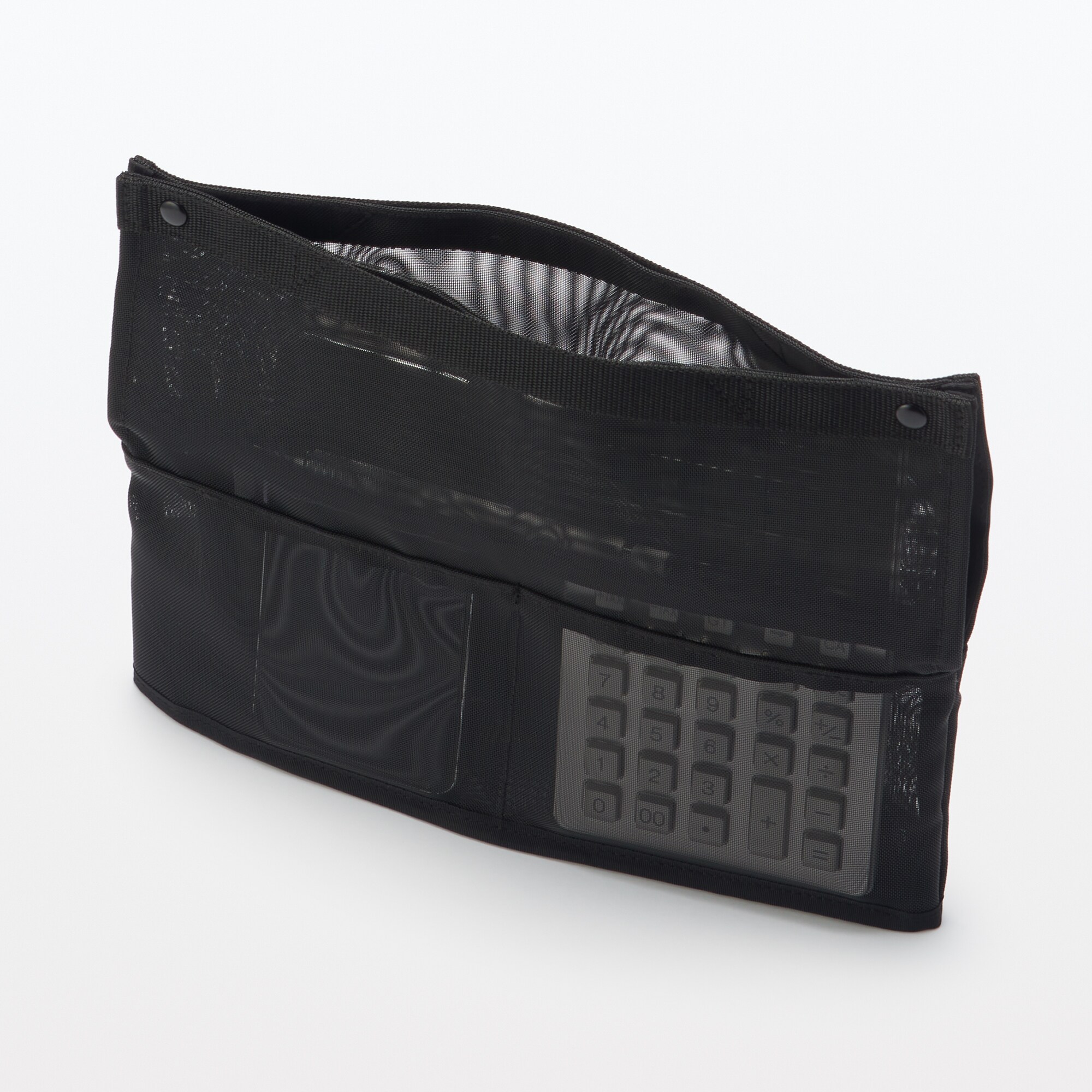 ナイロンメッシュ自立する小物収納ケース　Ｂ５サイズ用