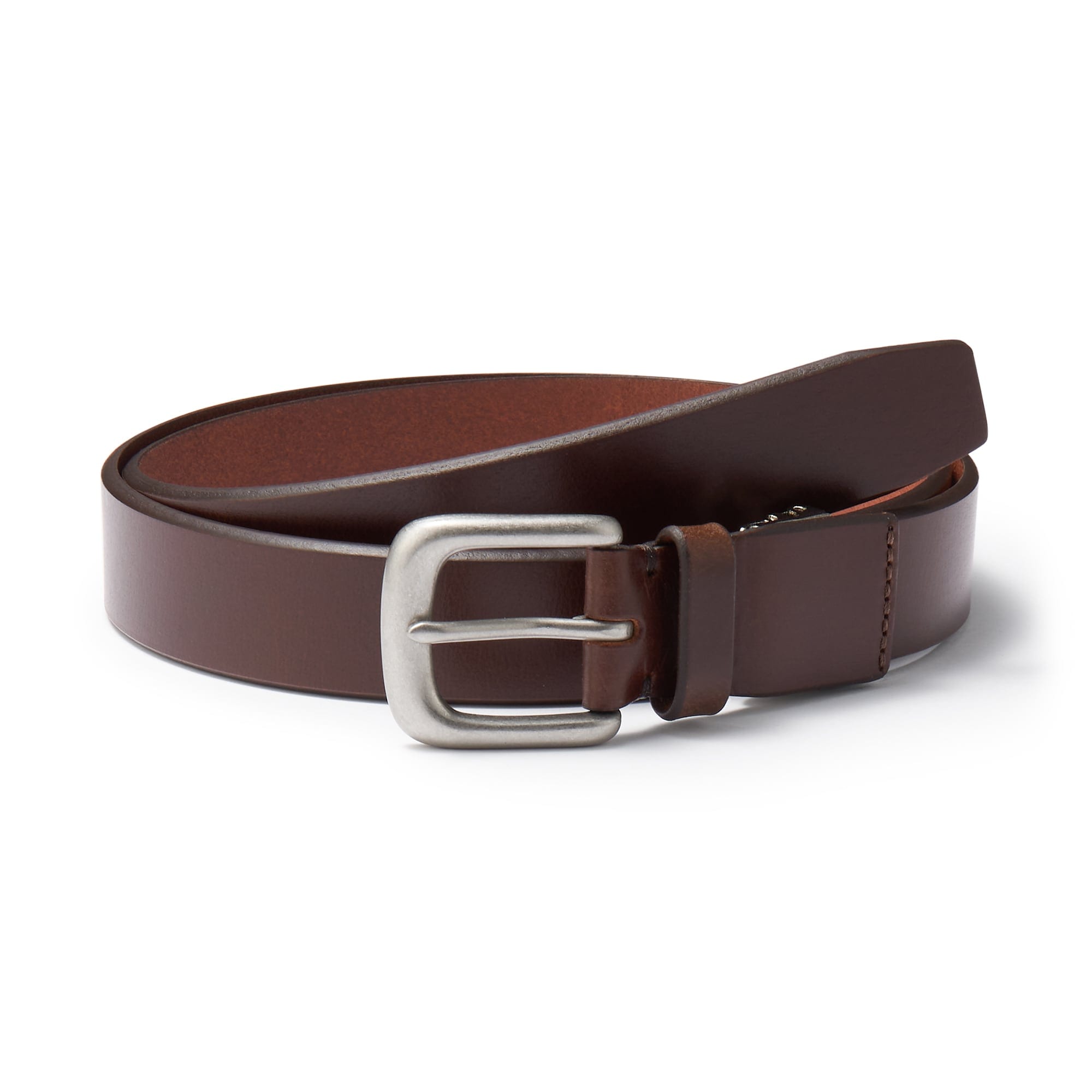 ヌメ革　長さを調節できる　中幅ベルト