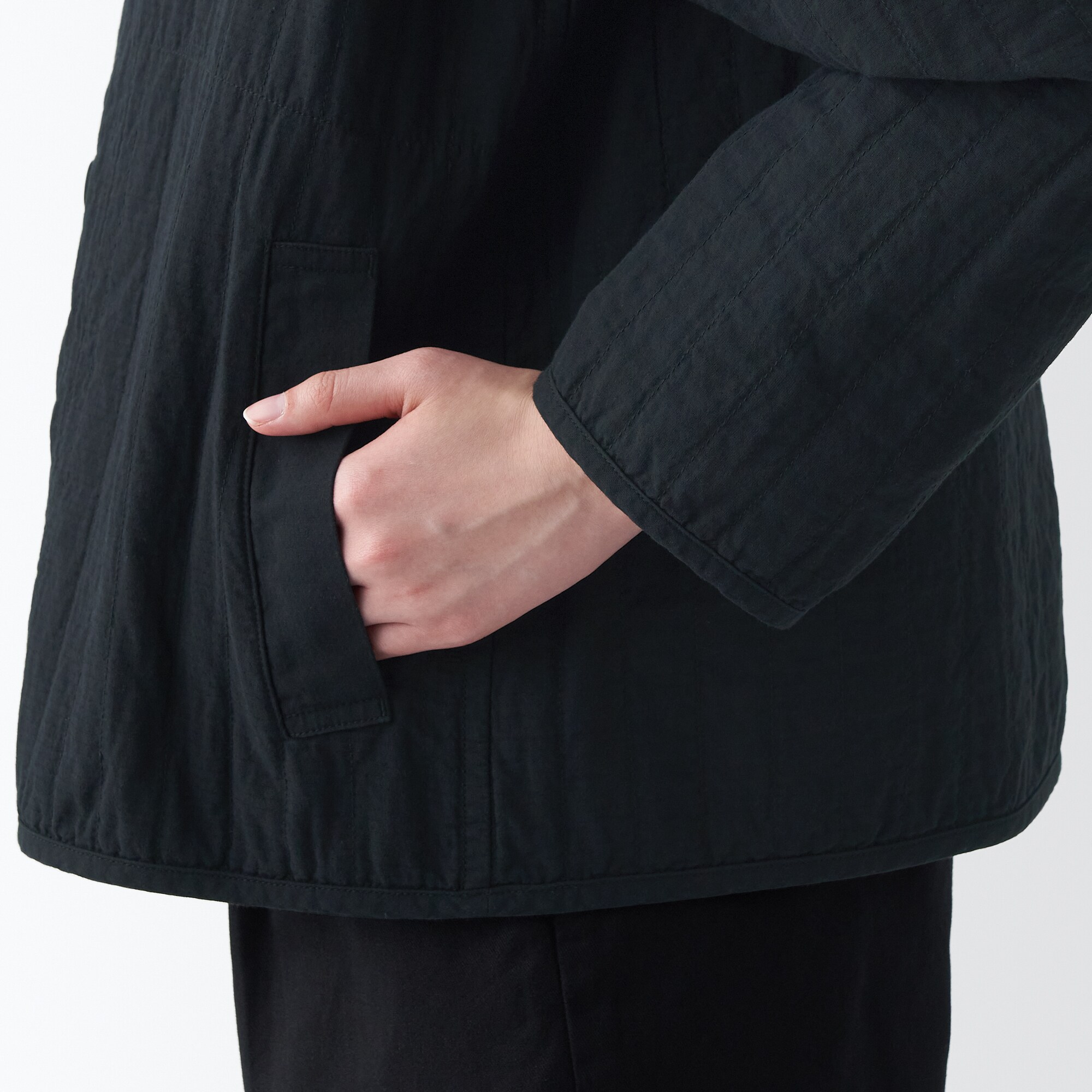 リバーシブルキルトジャケット（婦人）