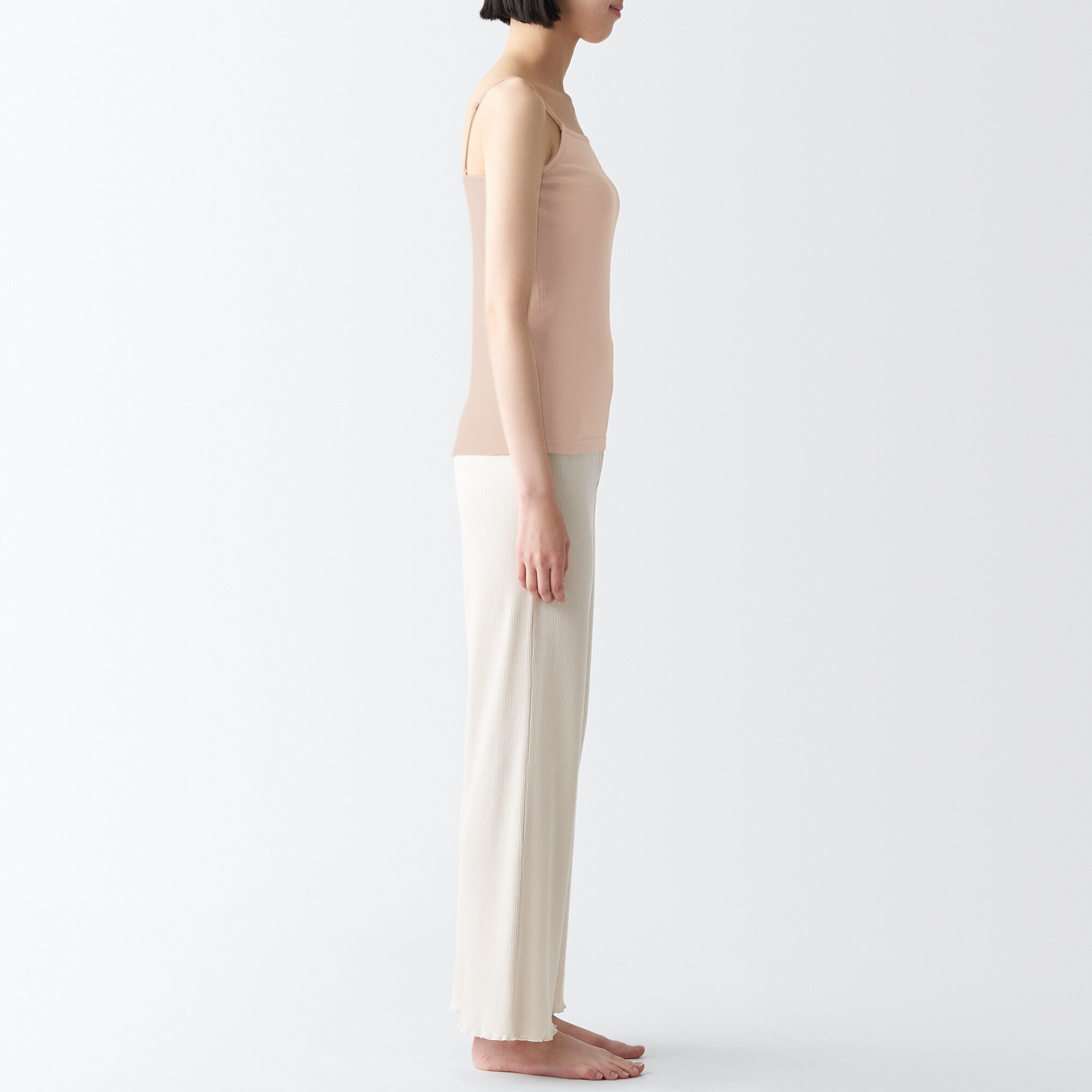 さらっと綿　キャミソール（汗取りパッドなし）