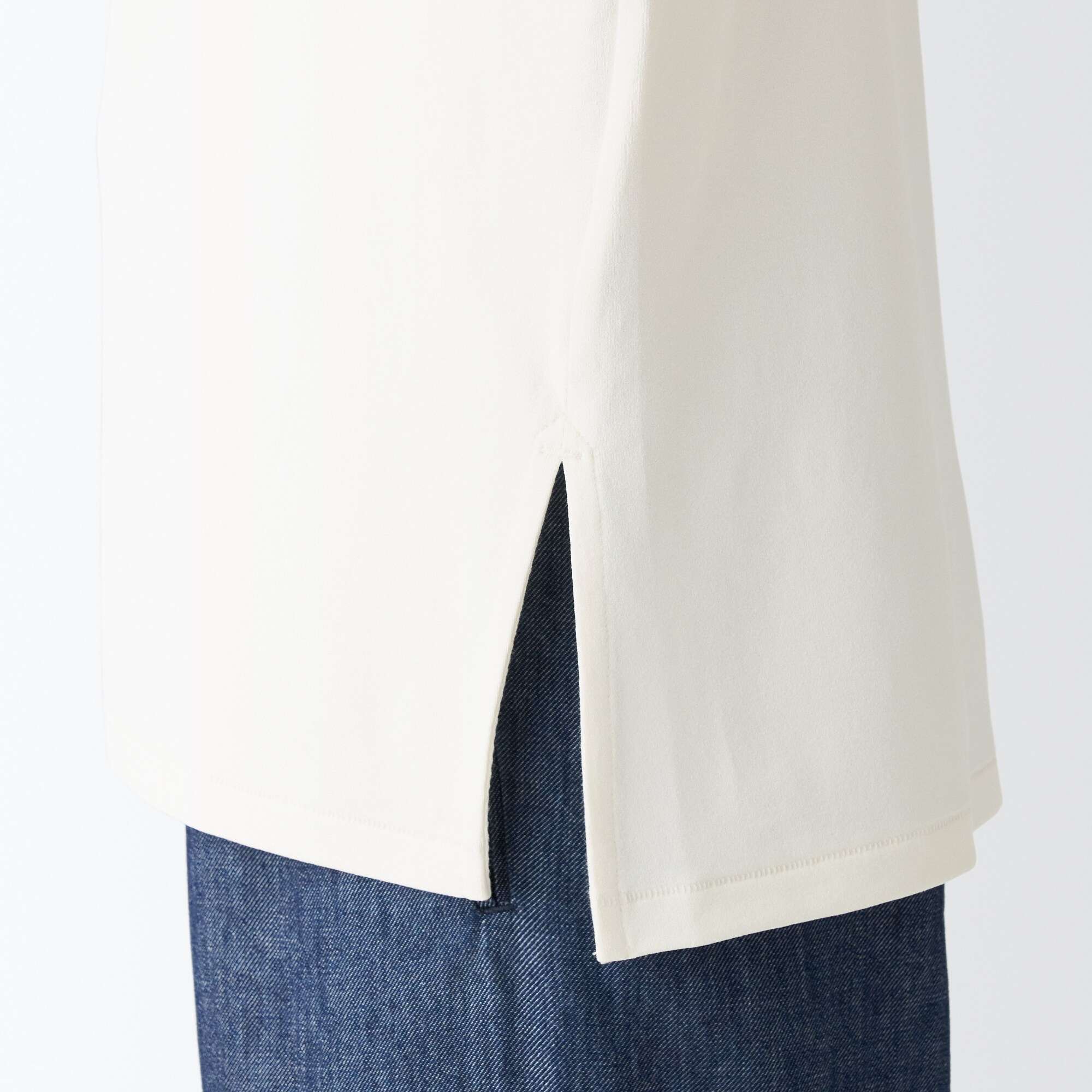 和紙混天竺編みプルオーバー（婦人）