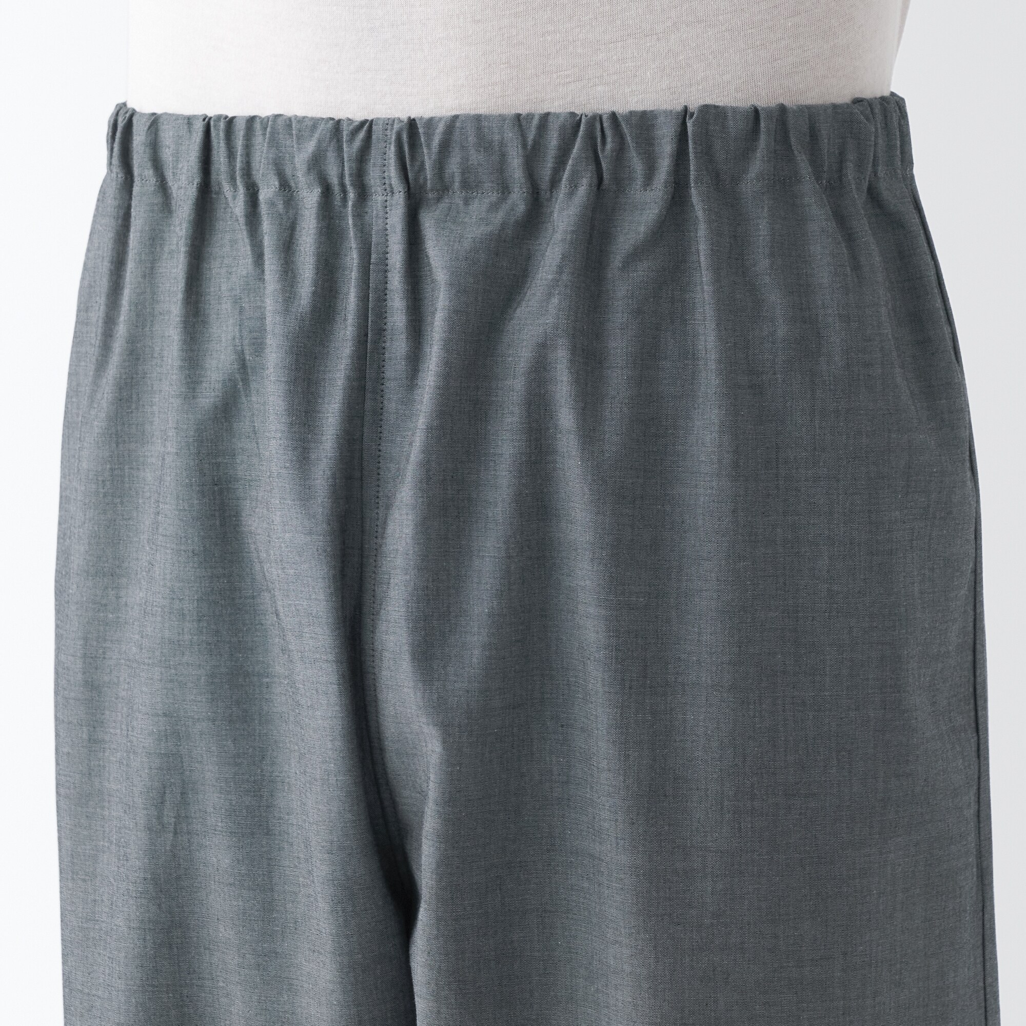 【年中着られる定番】綿ブロード　長袖パジャマ