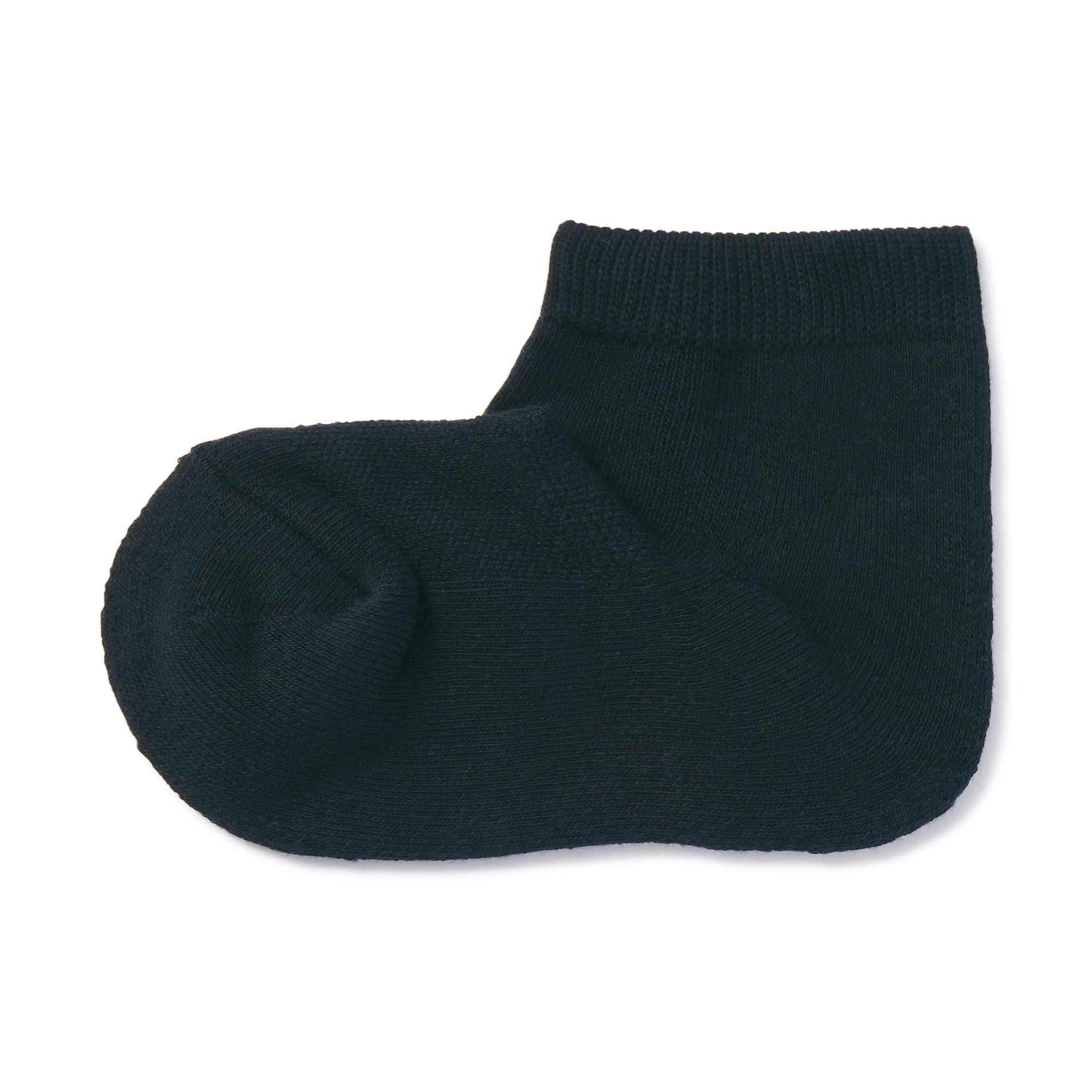 キッズ　足なり直角　パイル編み　厚手スニーカーイン（数量限定）