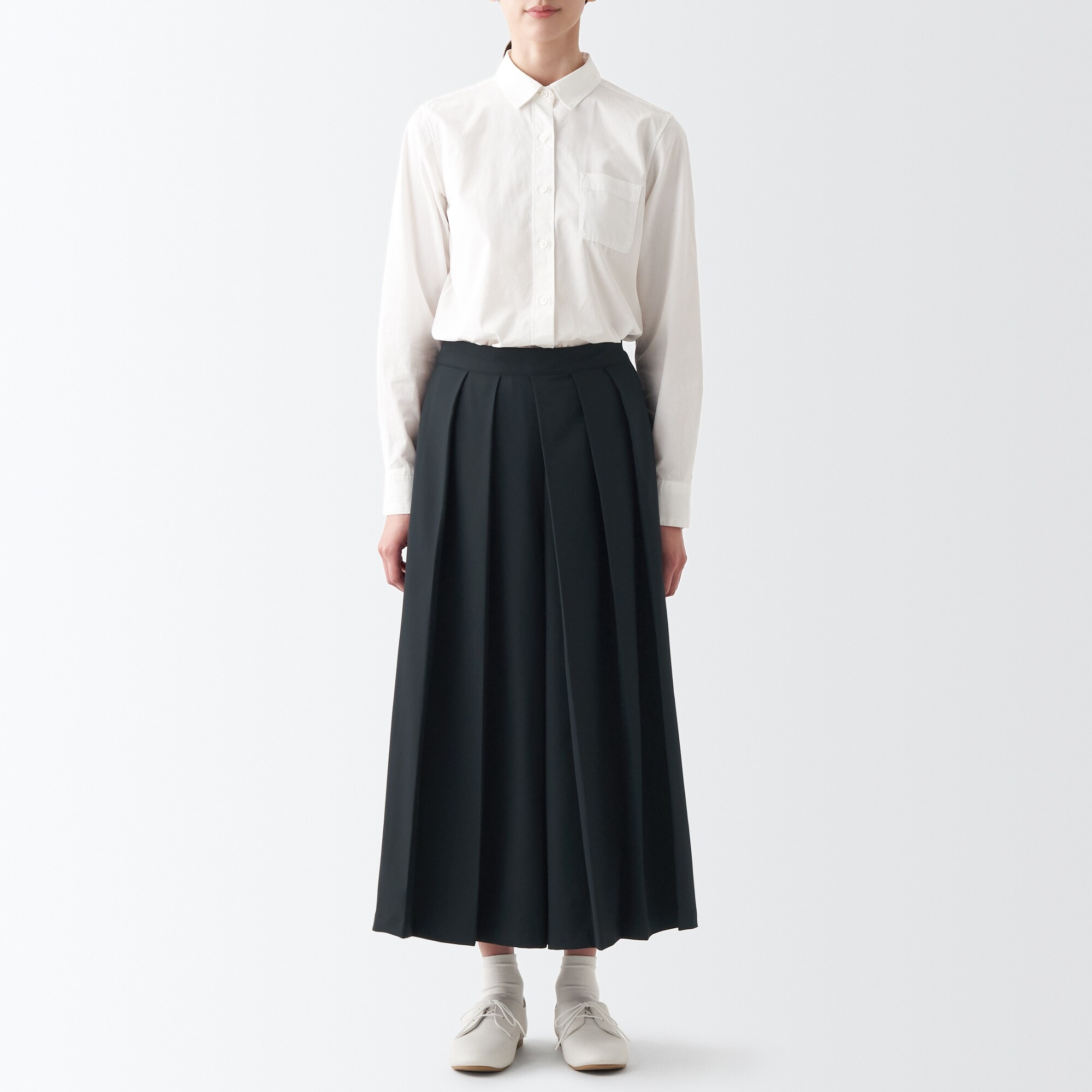 乾きやすいストレッチはかまパンツ