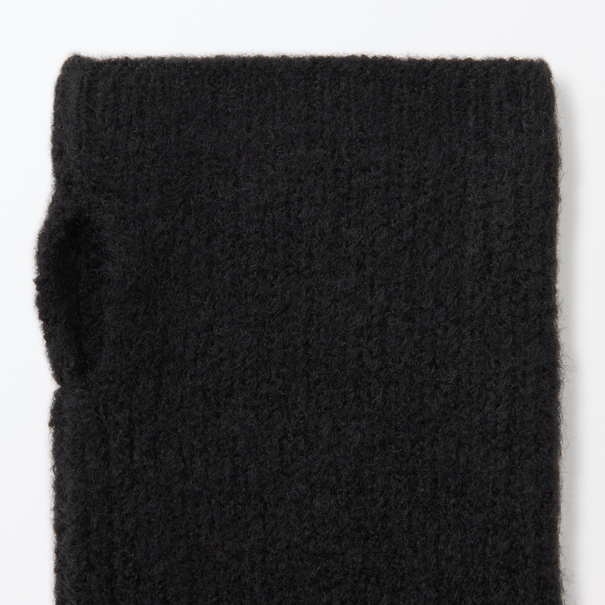 再生ポリエステル混　リブ編み　足にも使えるアームウォーマー