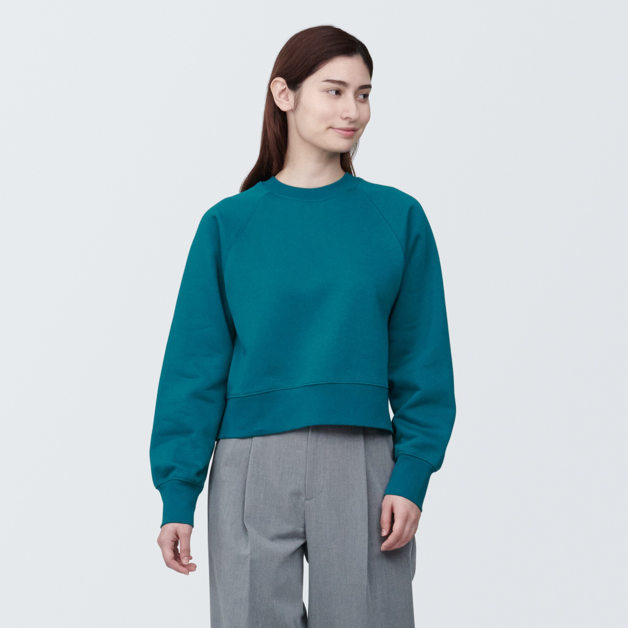 婦人　スウェットシャツ（クルーネック長袖）