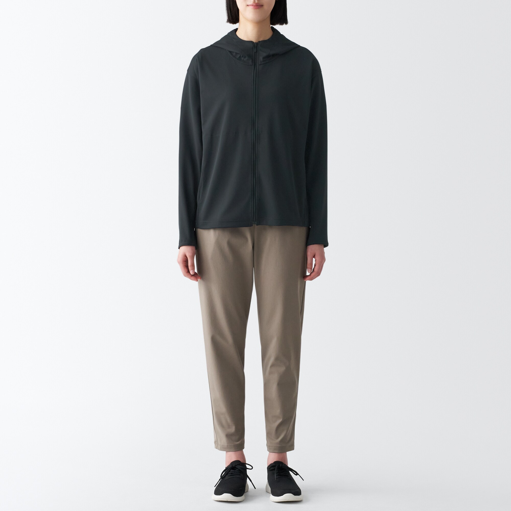 ＵＶカット乾きやすいジップパーカー