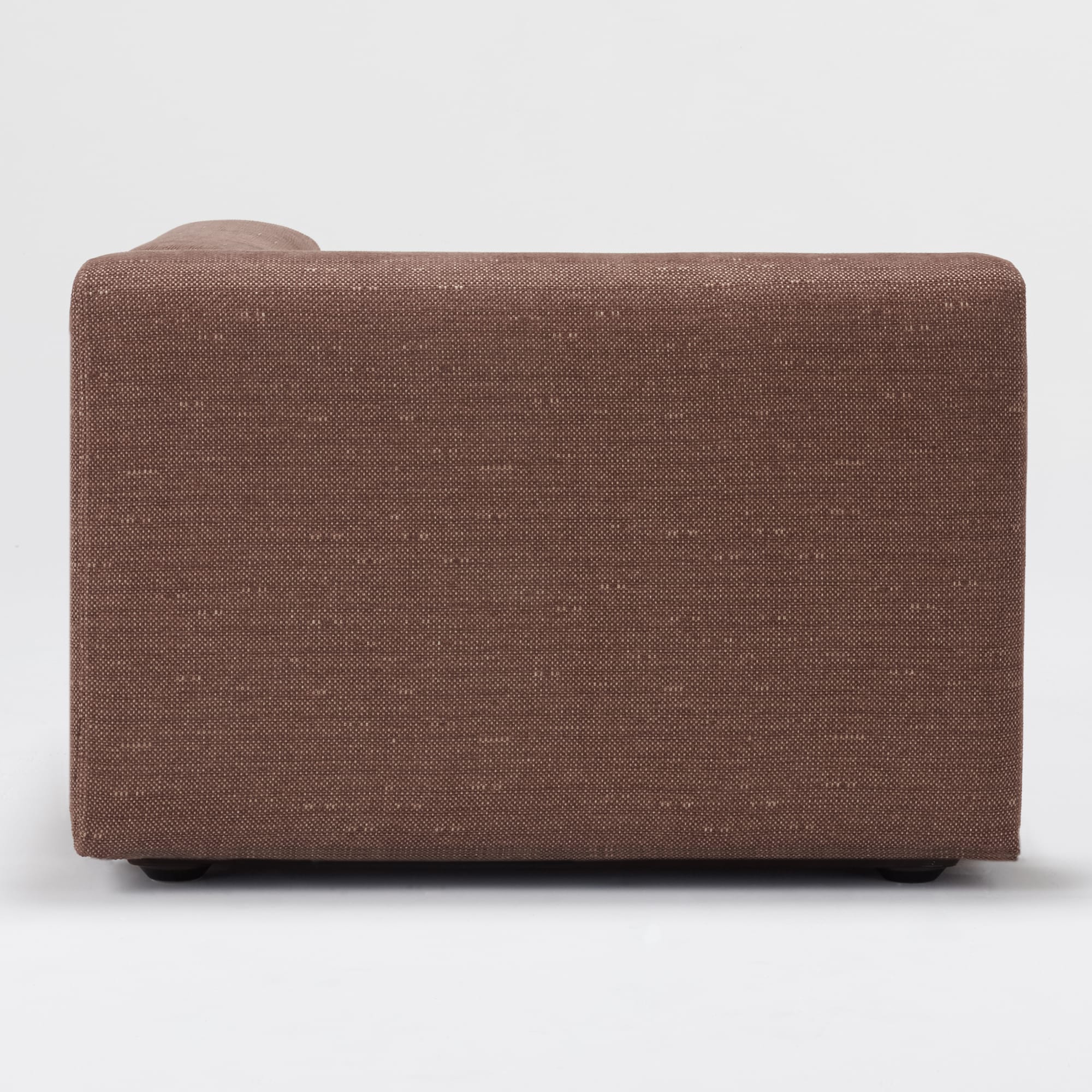 【カバー】綿ポリエステル変り織ユニットソファ・アーム付・大・幅９８ｃｍ用カバー／ベージュ