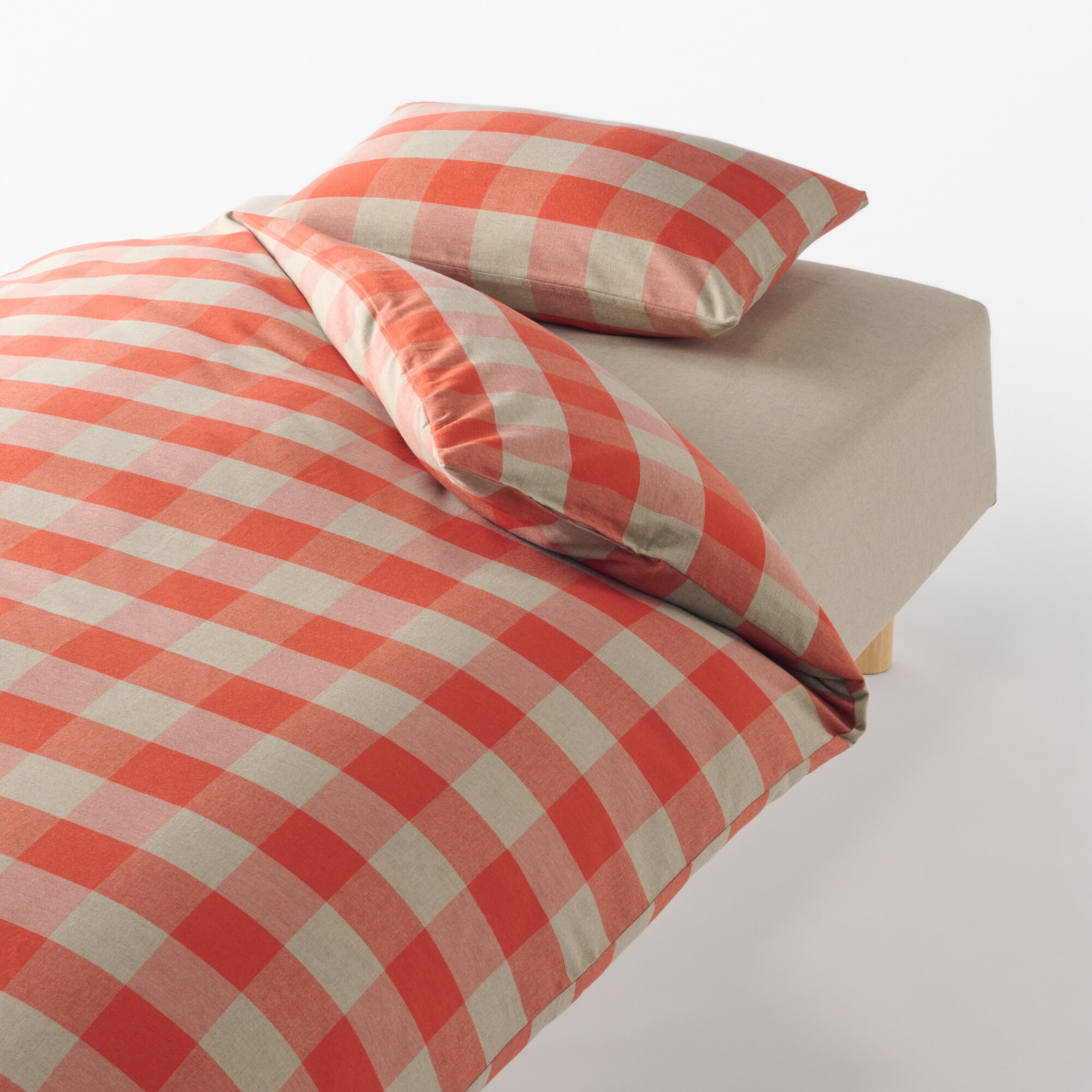 綿フランネルまくらカバー　４３×６３ｃｍ用