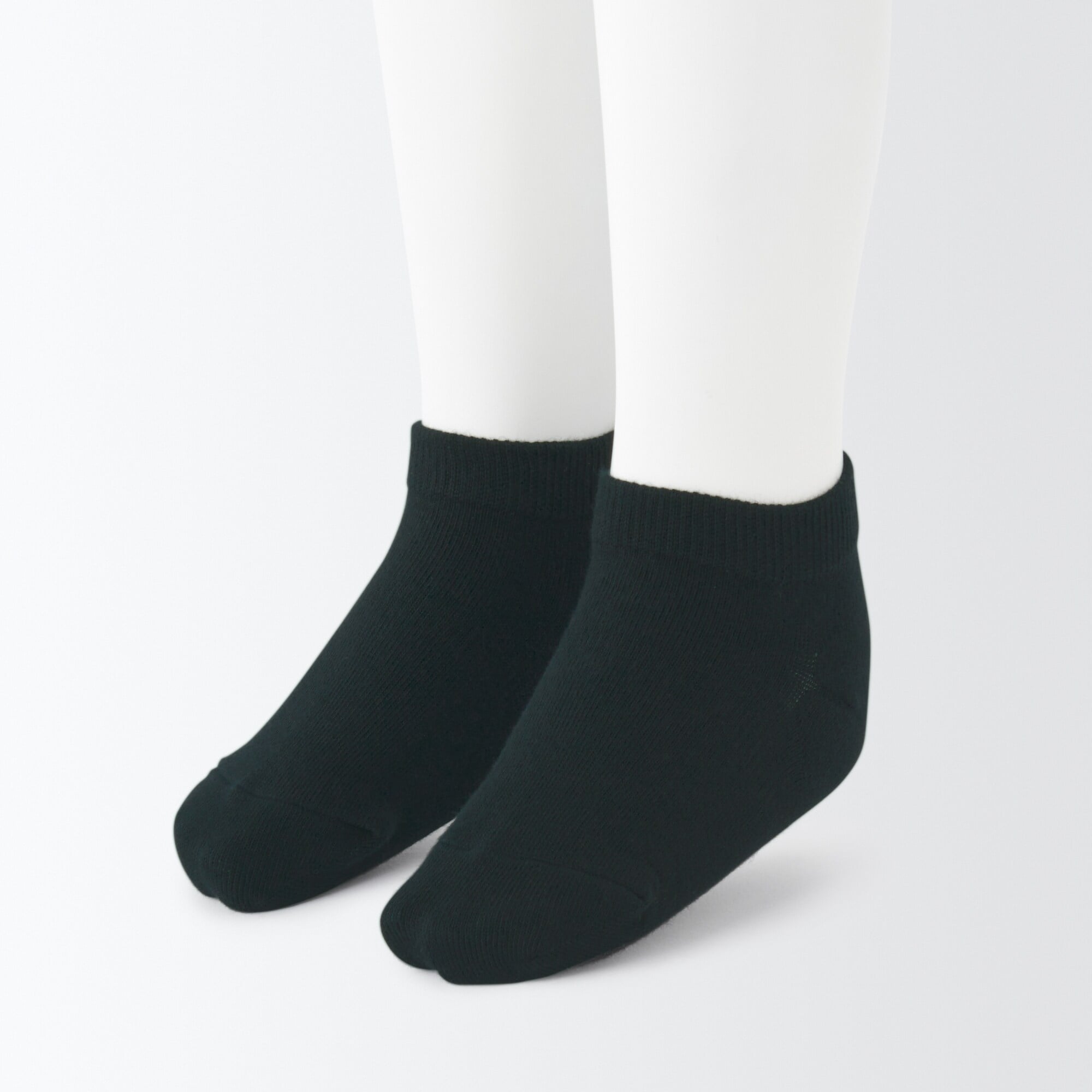 足なり直角　スニーカーイン（無地／キッズ）