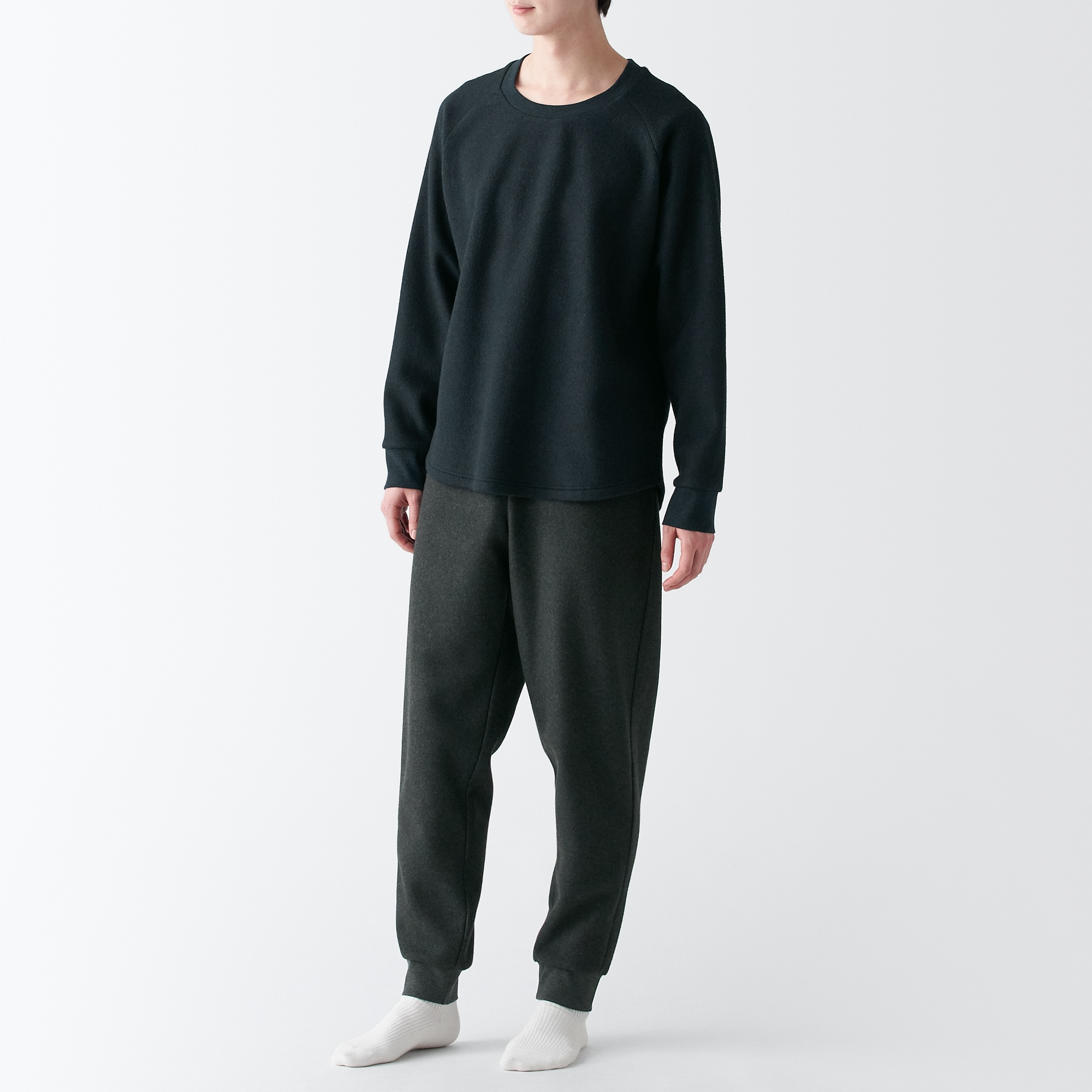 なめらかフリース　ルームウェアセット