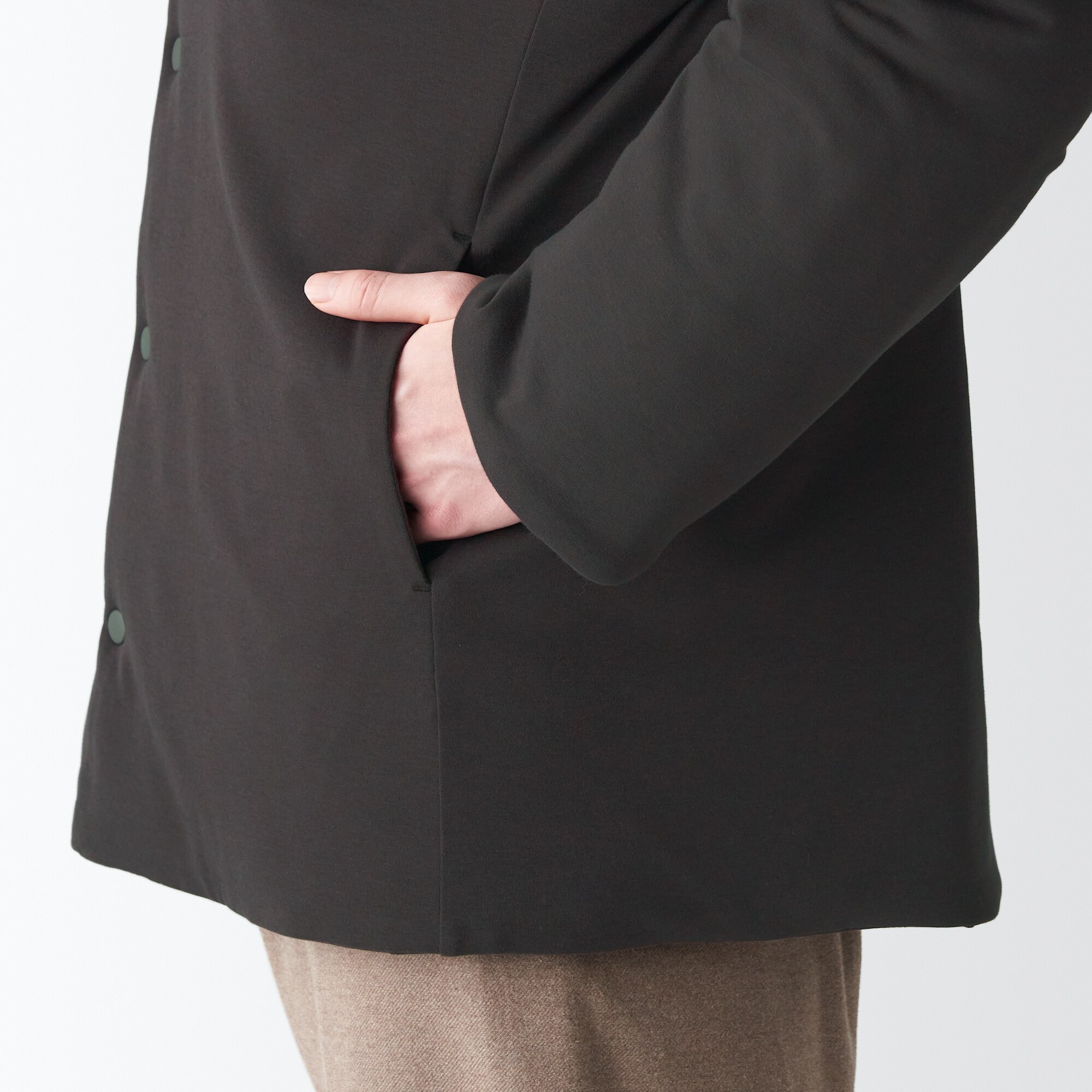 洗える　中わた　カーディガン