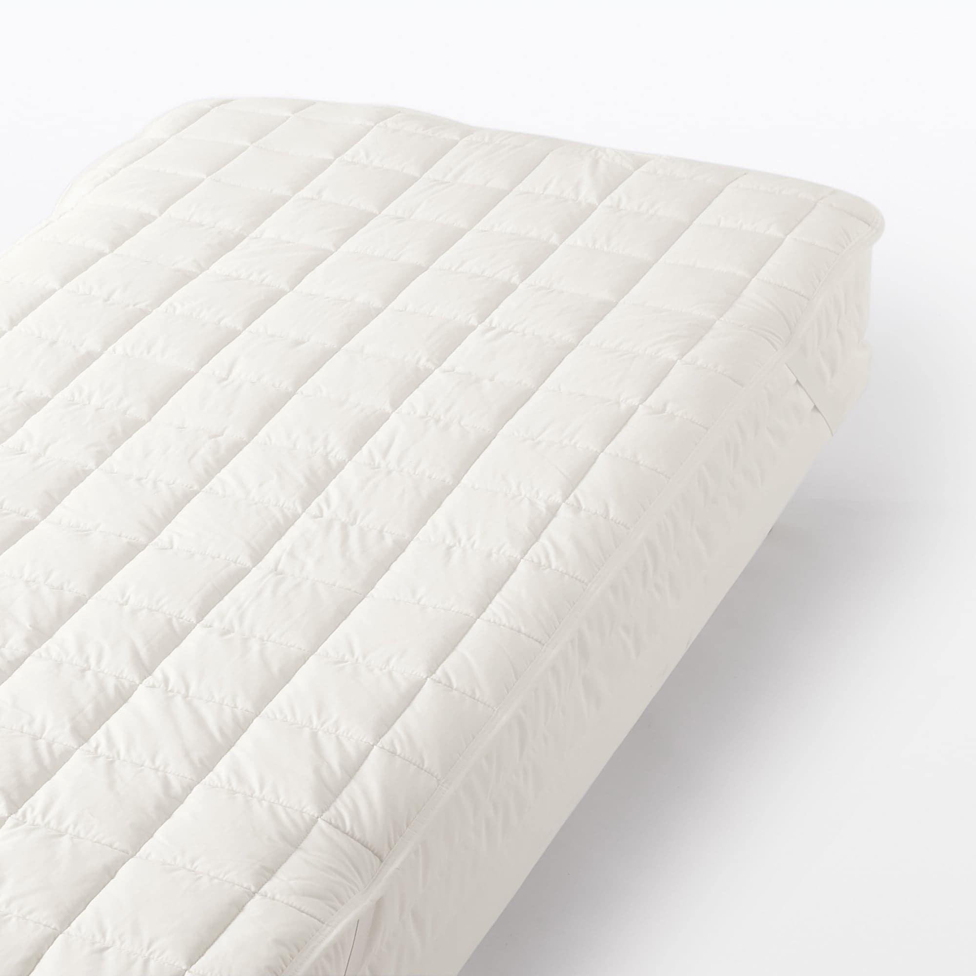 ウール混わたベッドパッド・ゴム付／Ｓ