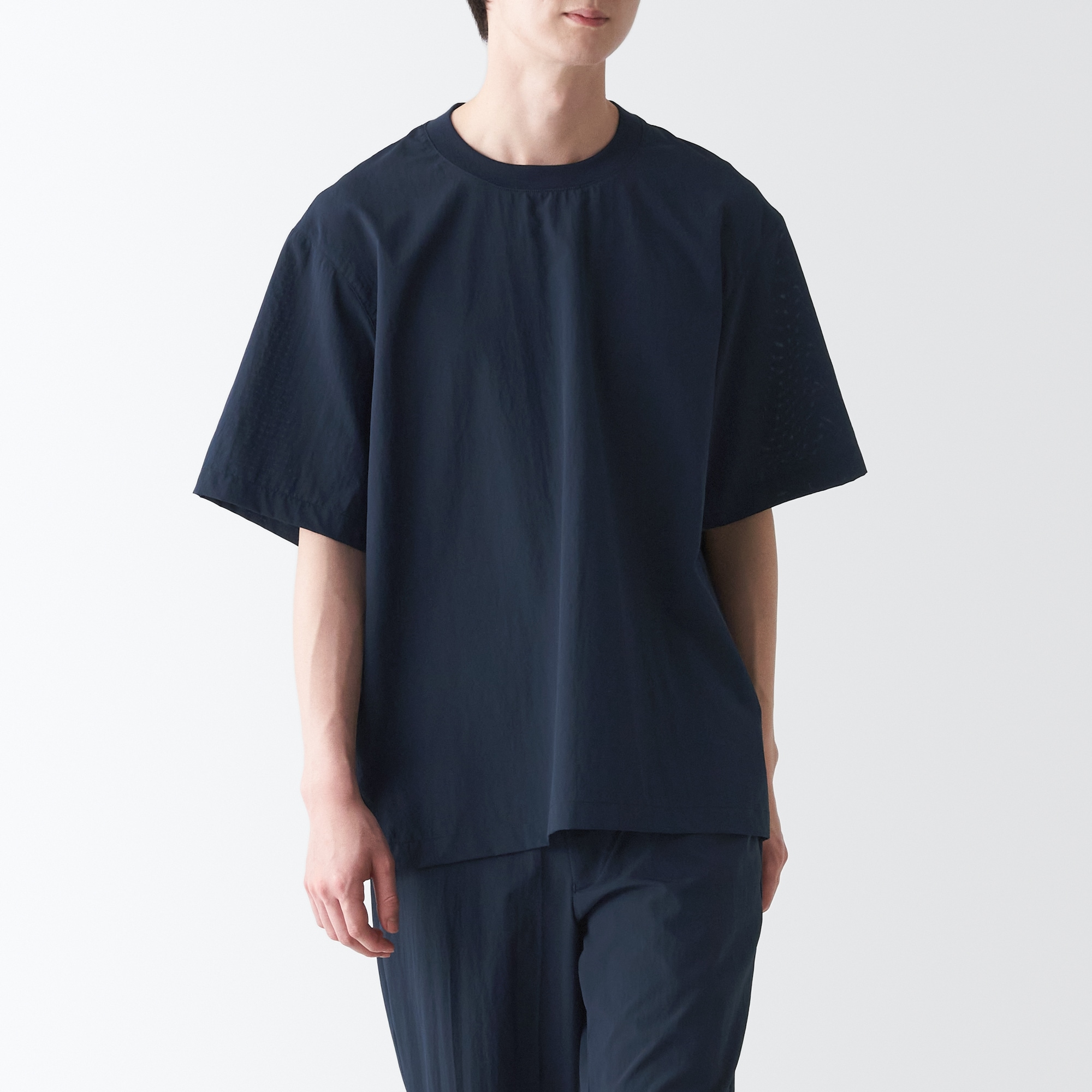 風を通すストレッチ半袖Ｔシャツ